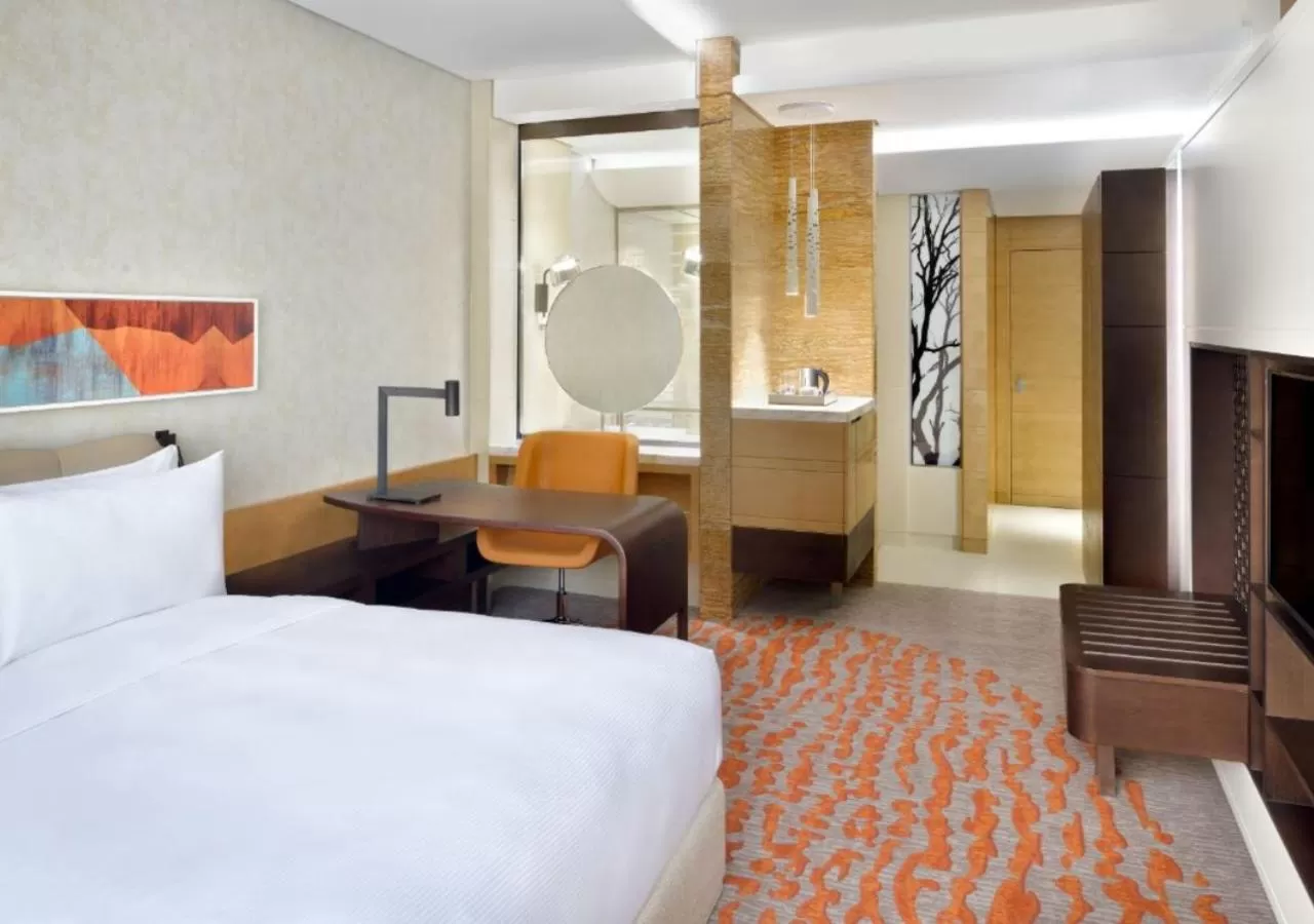 King Room with Marina View and Lounge Access in Crowne Plaza Dubai Marina by IHG