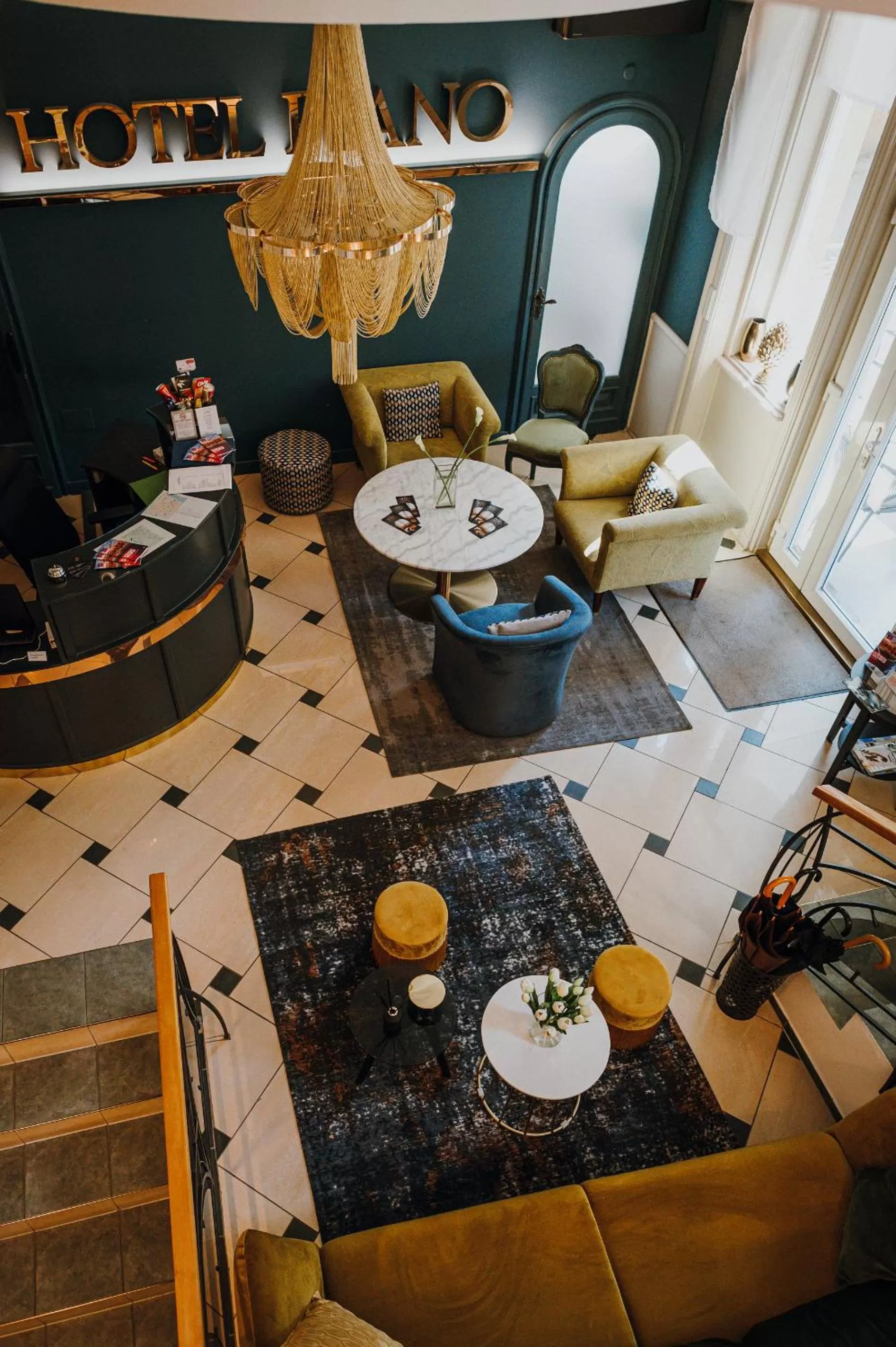 Lobby or reception in Hotel Piano