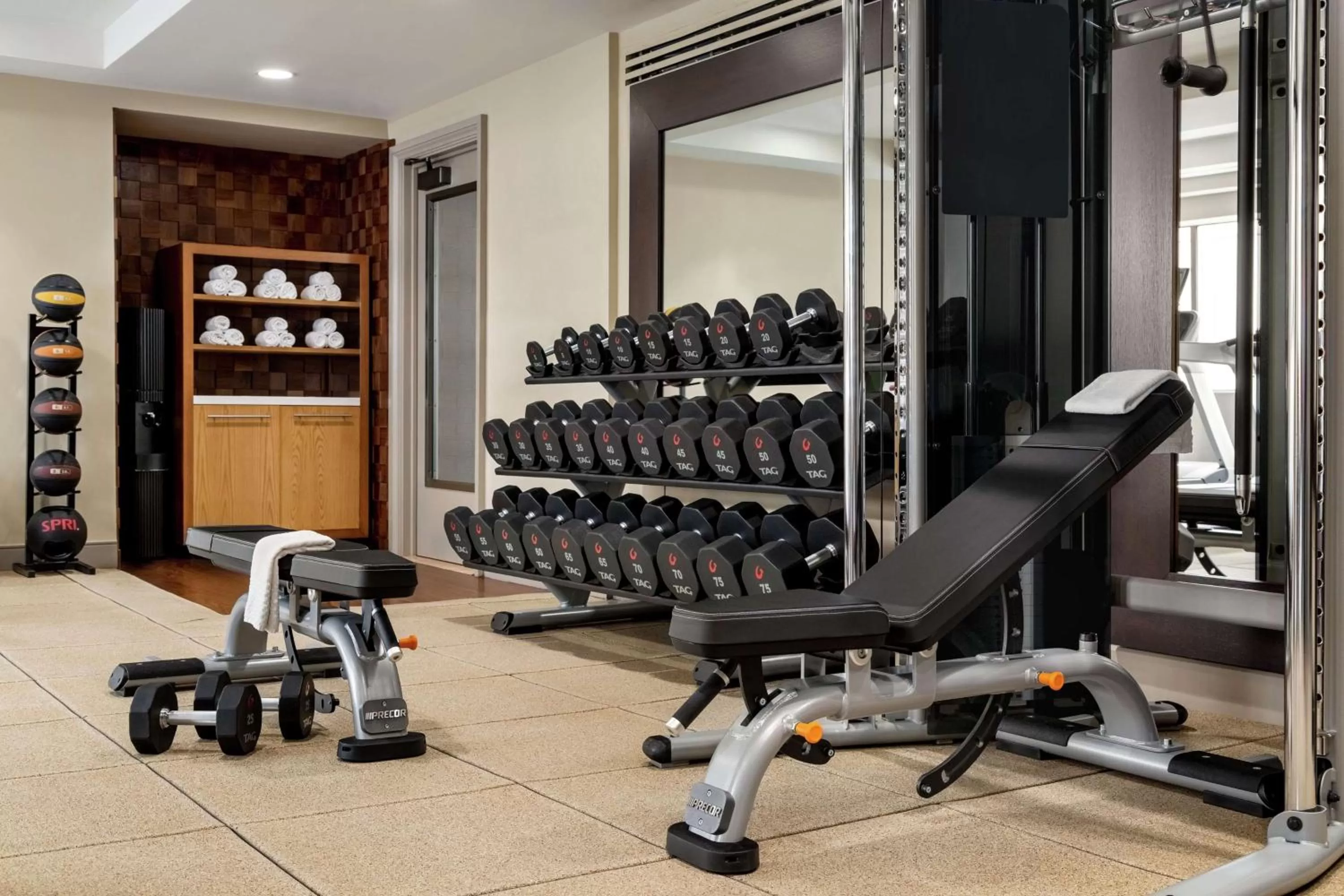 Fitness centre/facilities in Hilton Checkers Los Angeles