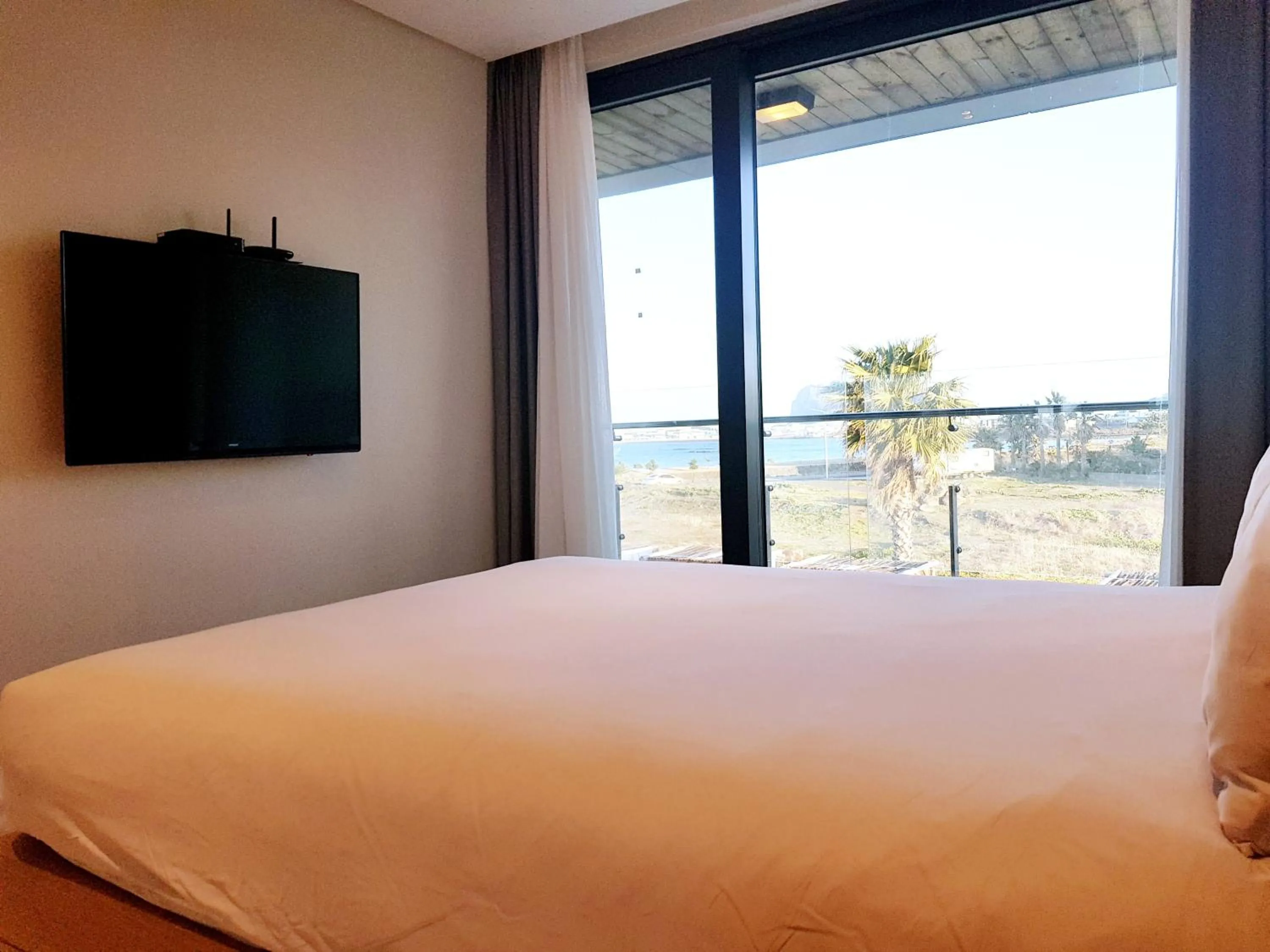 Bed in Attirance Pool Villa & Hotel