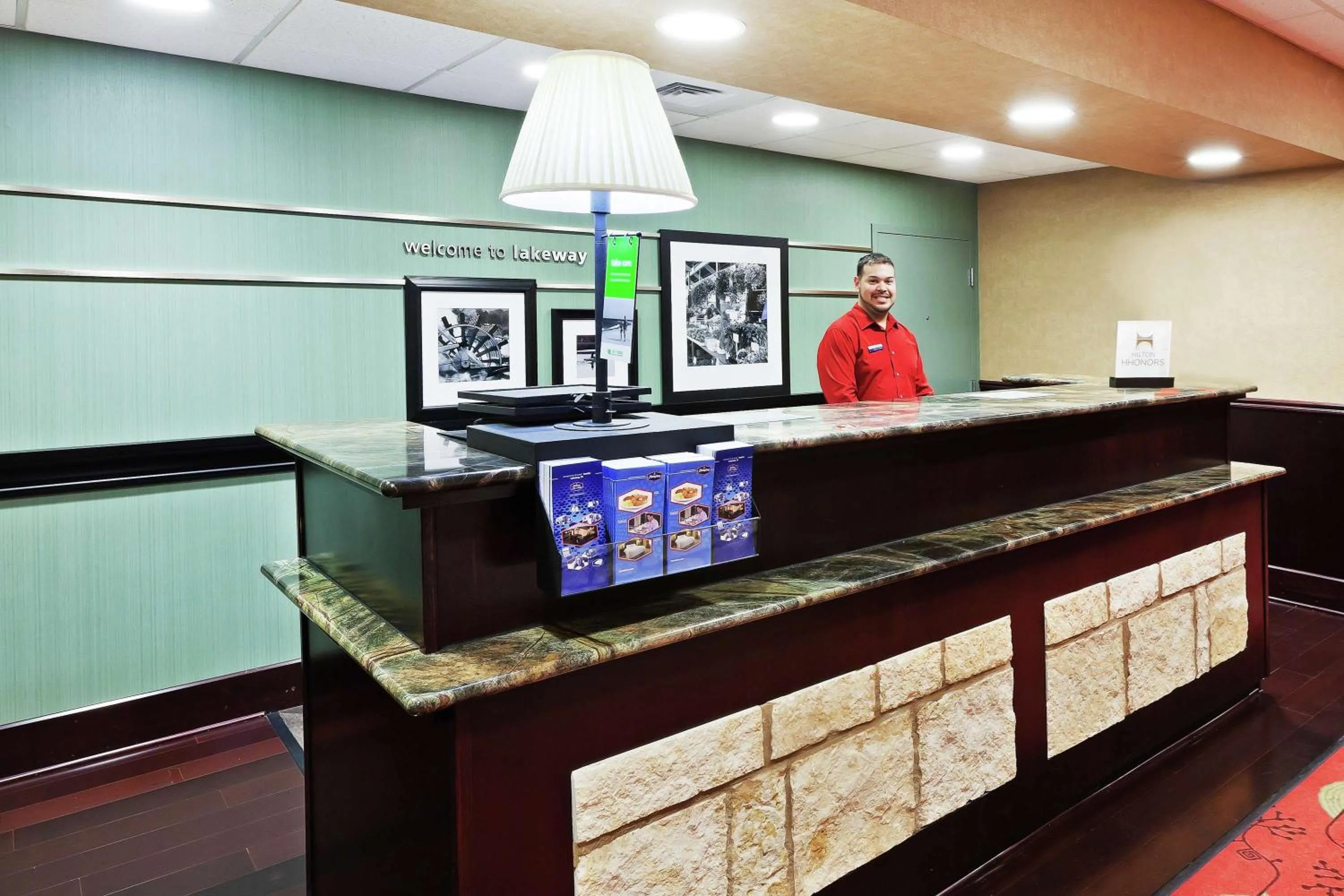 Lobby or reception in Hampton Inn and Suites Austin - Lakeway