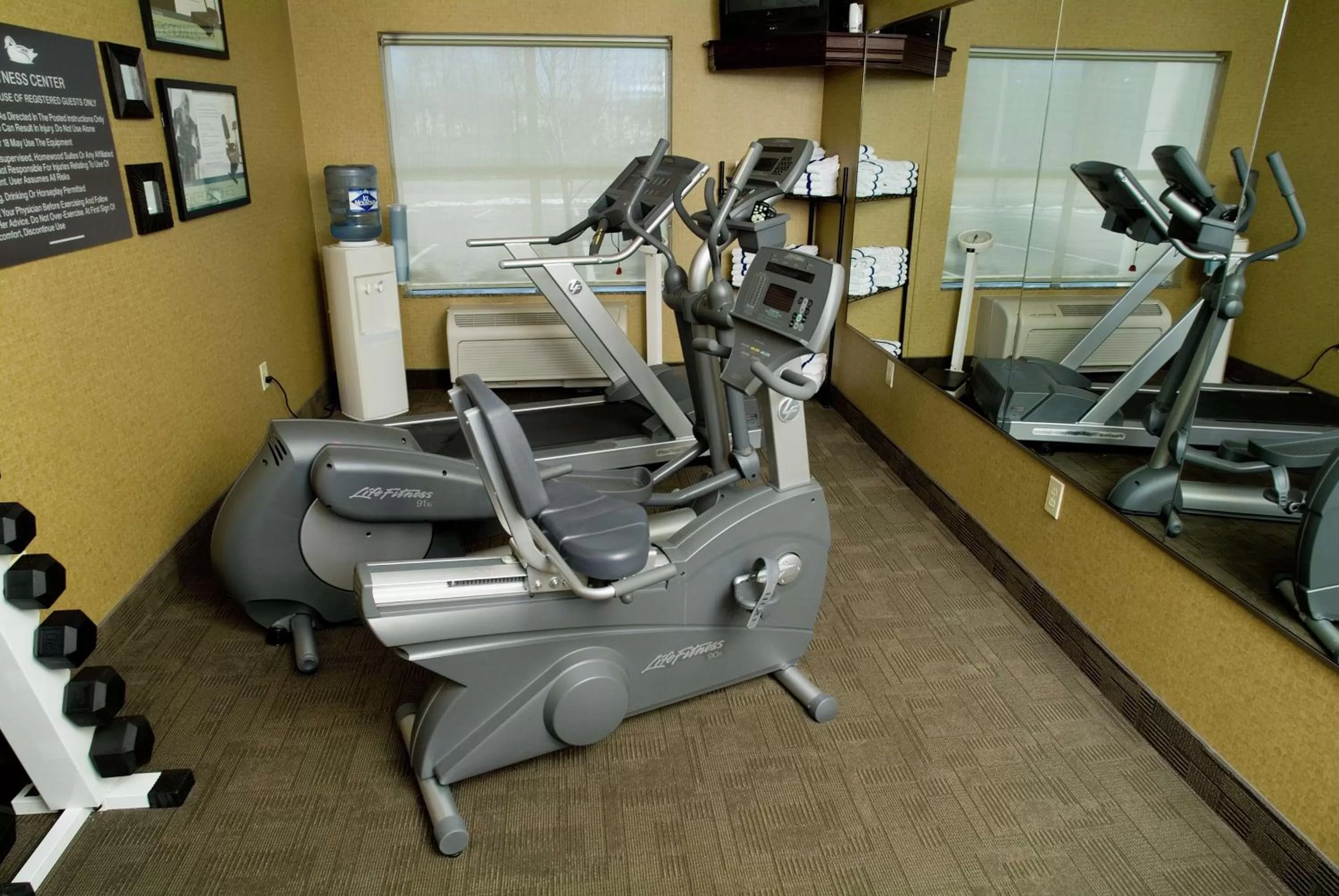 Fitness centre/facilities in Homewood Suites by Hilton Bloomington