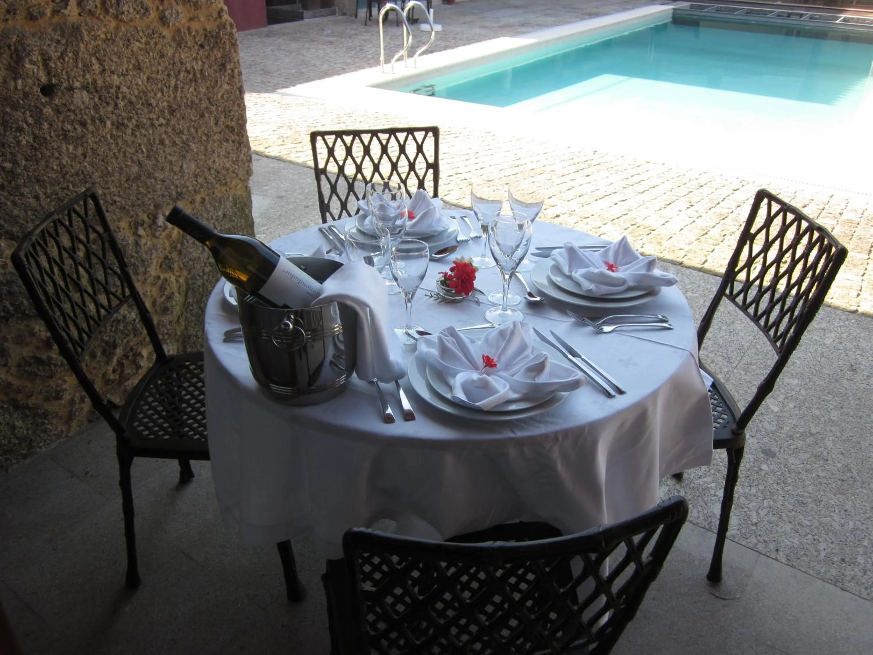 Patio in Hotel Rural Alves - BRAGA - Casa Alves de Torneiros
