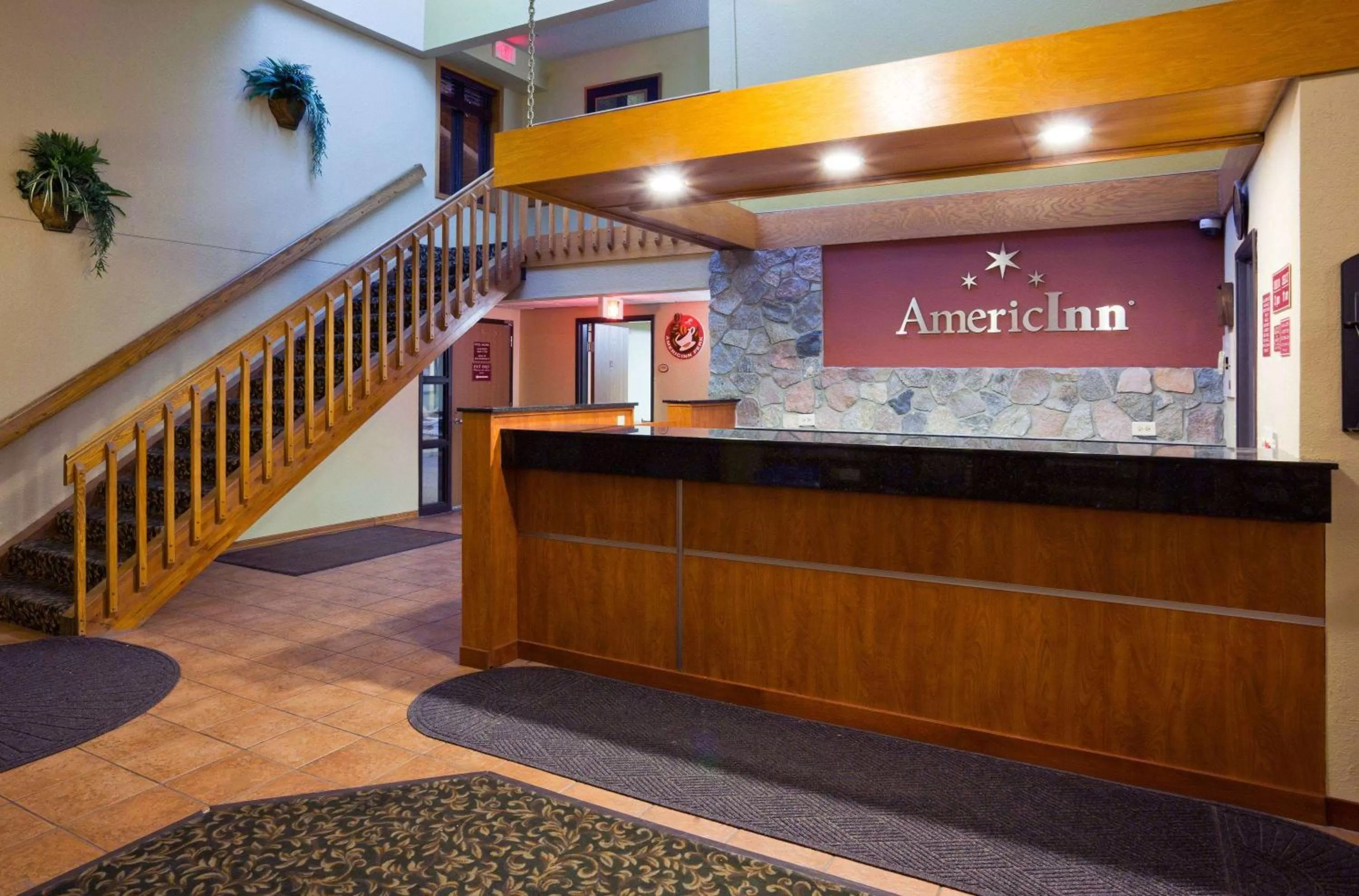 Lobby or reception in AmericInn by Wyndham Fargo West Acres