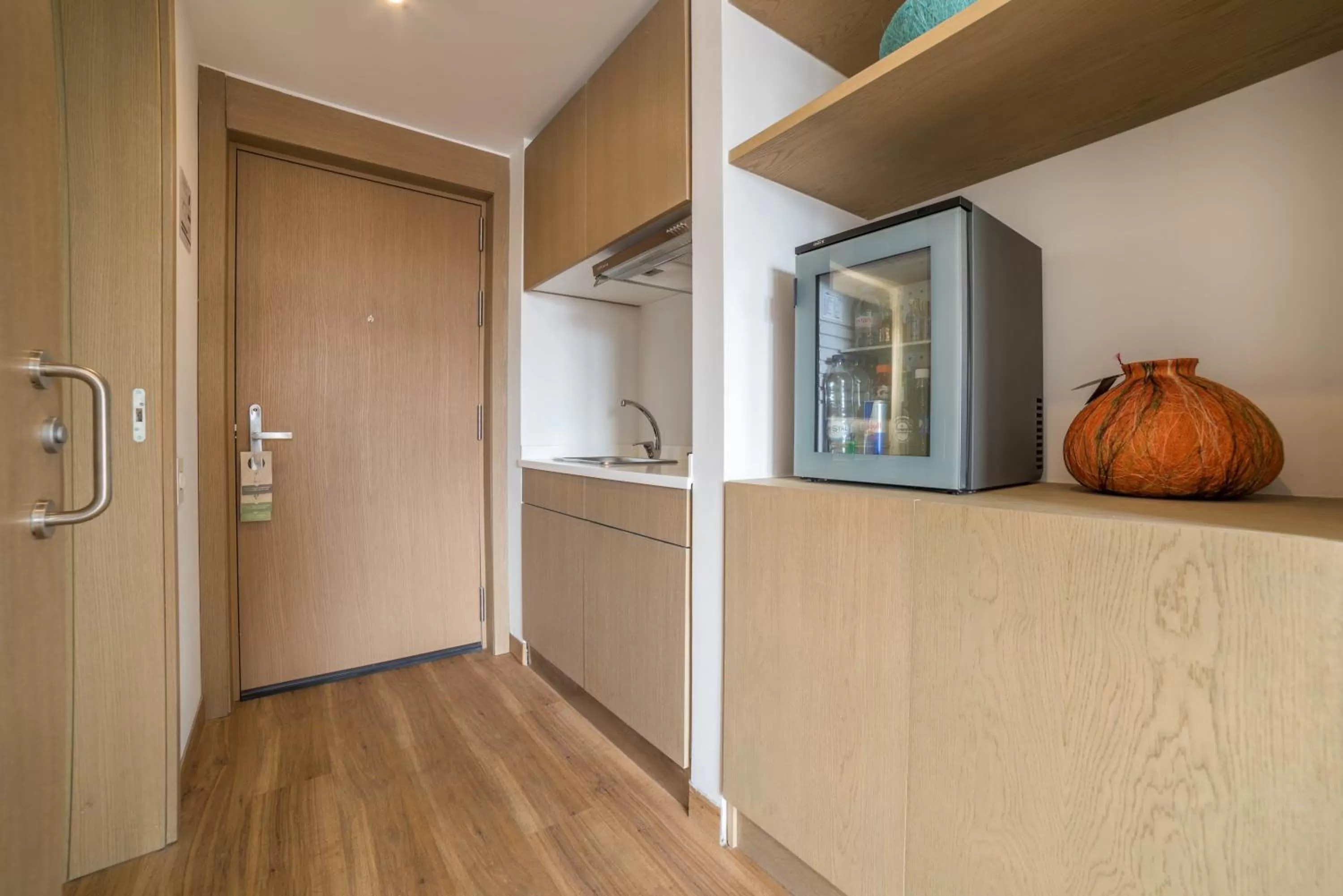 Kitchen or kitchenette in Biohotel Organic Suites Bogotá