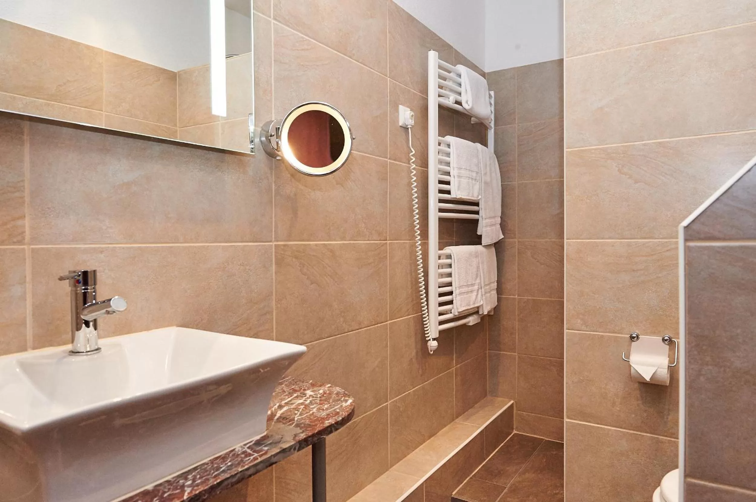 Bathroom in Vegan Hotel und Restaurants Nicolay 1881