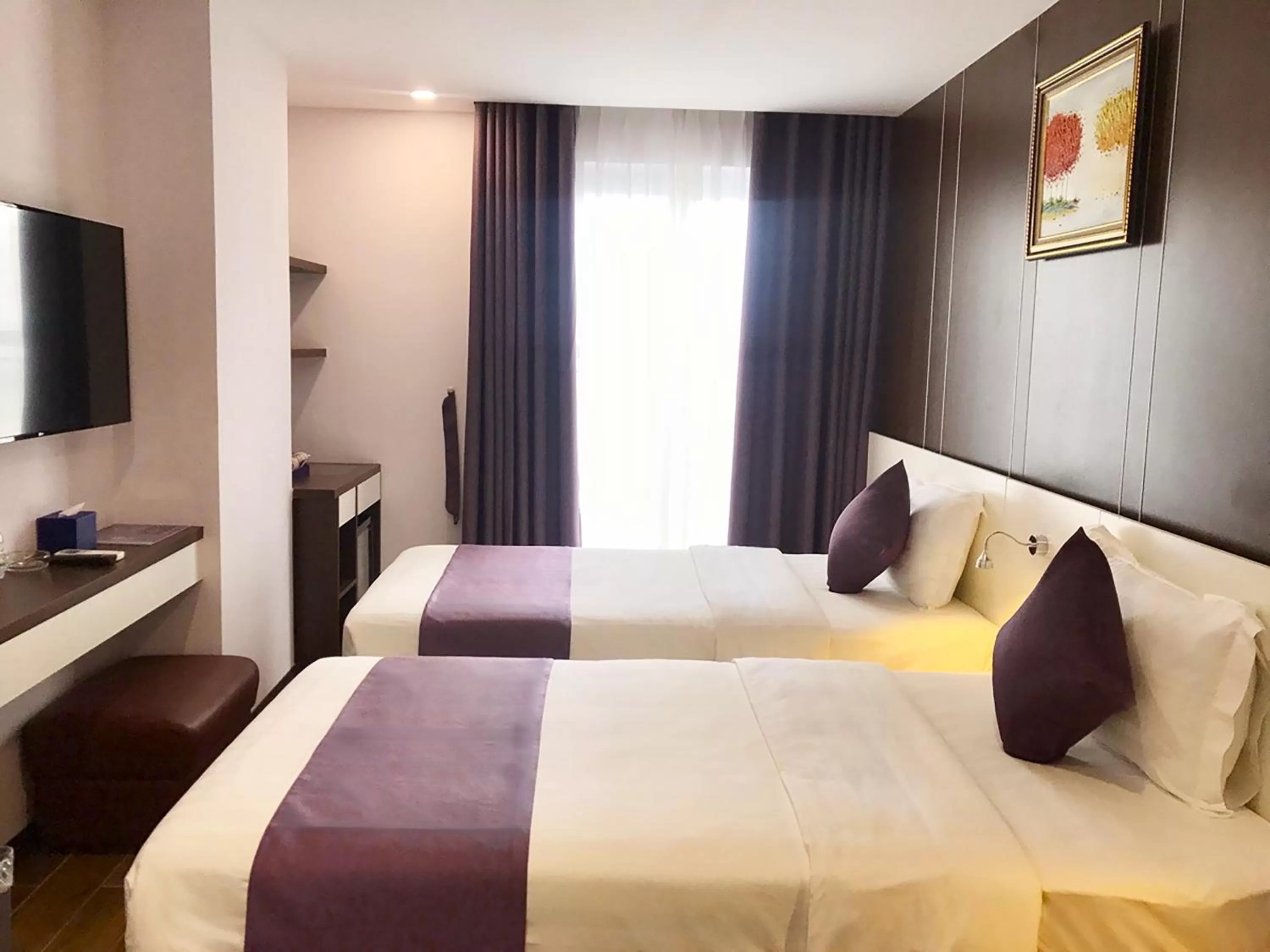 Bed in Morris Hotel Nha Trang