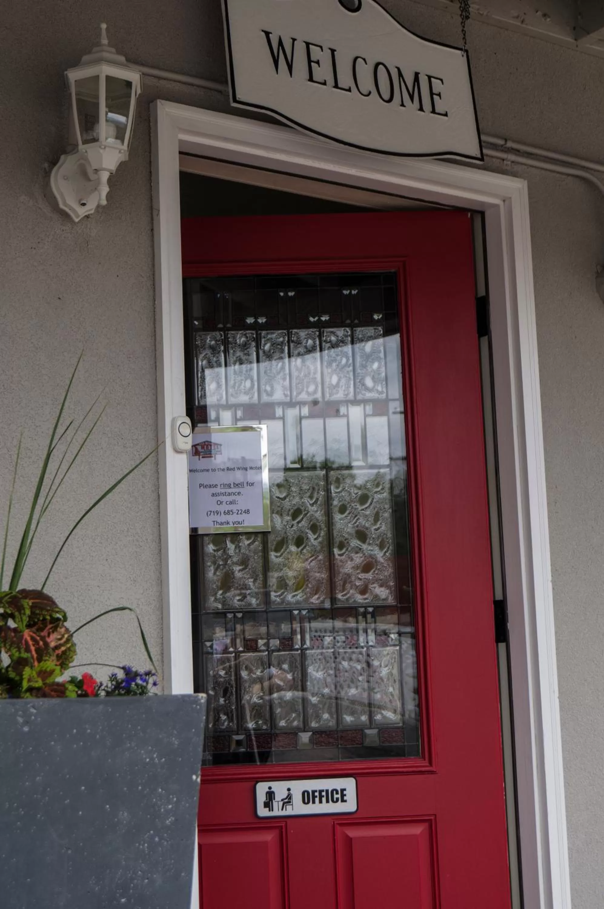 Facade/Entrance in Red Wing Motel