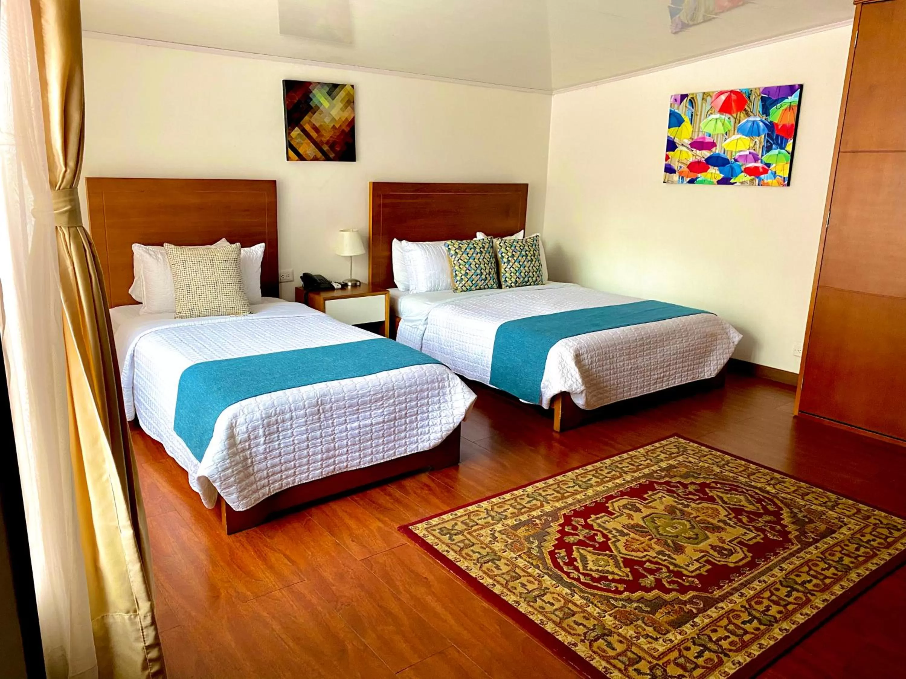 Bed in Hotel Maceo Chico