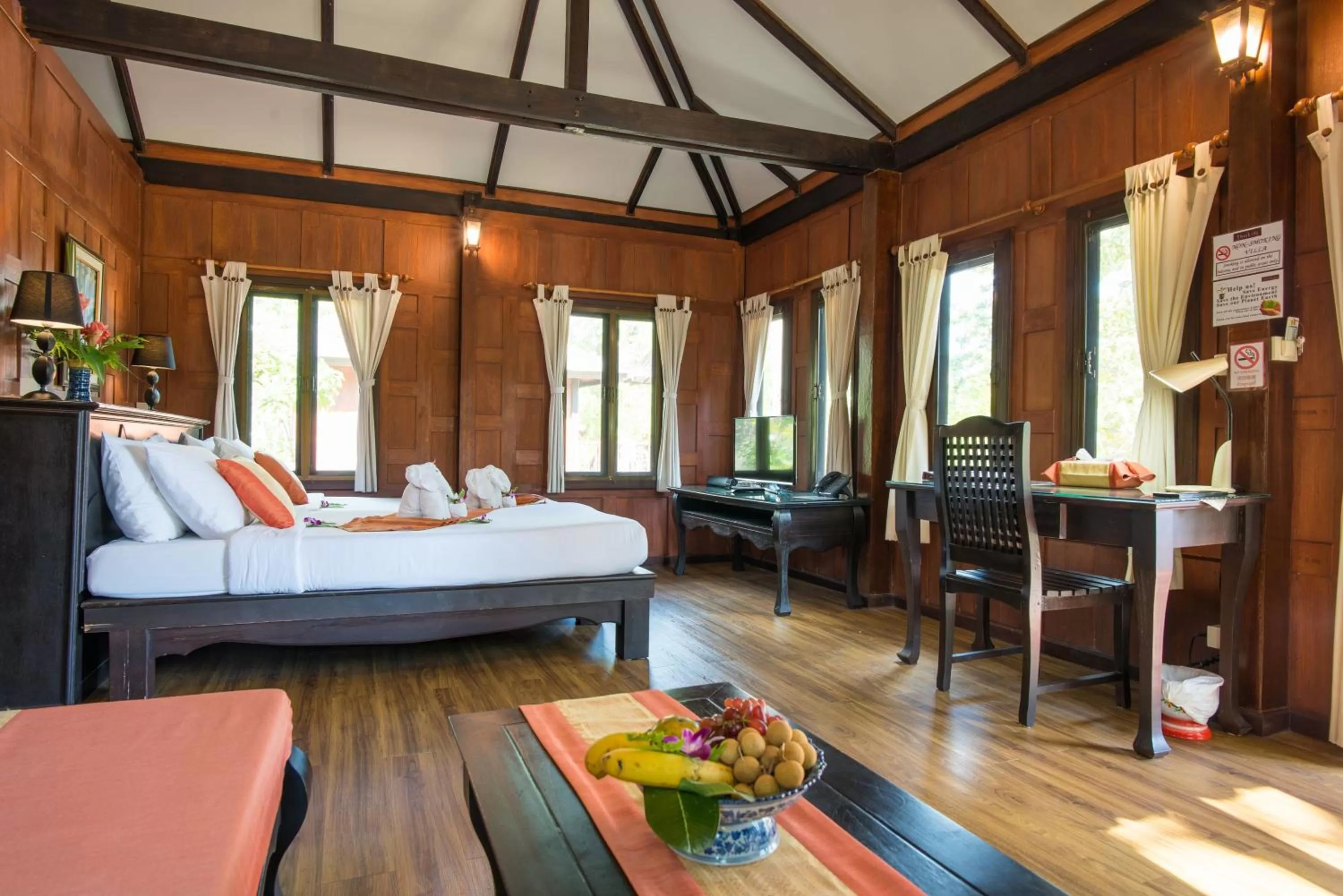 Bed in ThaiLife Wellness & Meditation Resort- SHA Plus