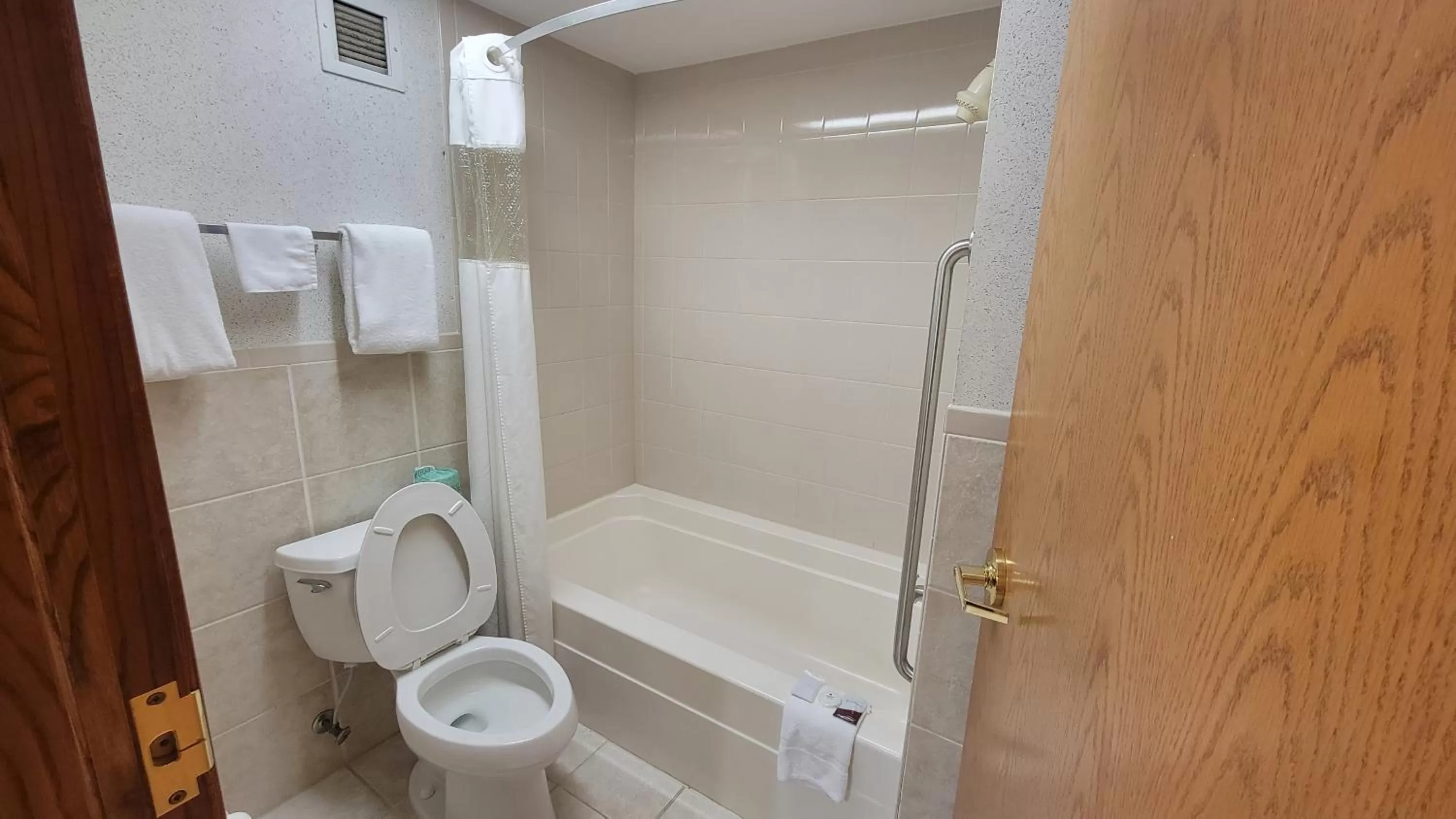Bathroom in Ramada by Wyndham Saginaw Hotel & Suites