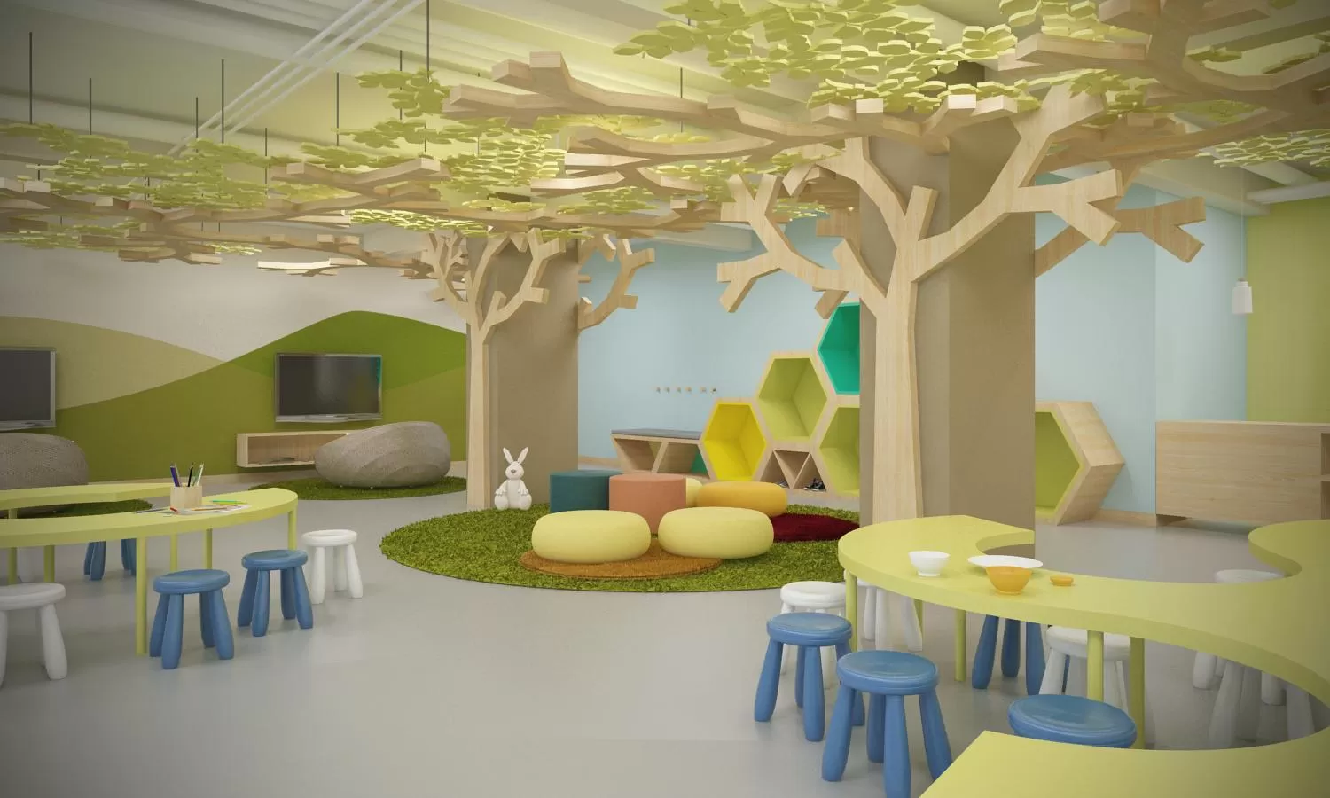 Children play ground in Dreams Playa Mujeres Golf & Spa Resort - All Inclusive