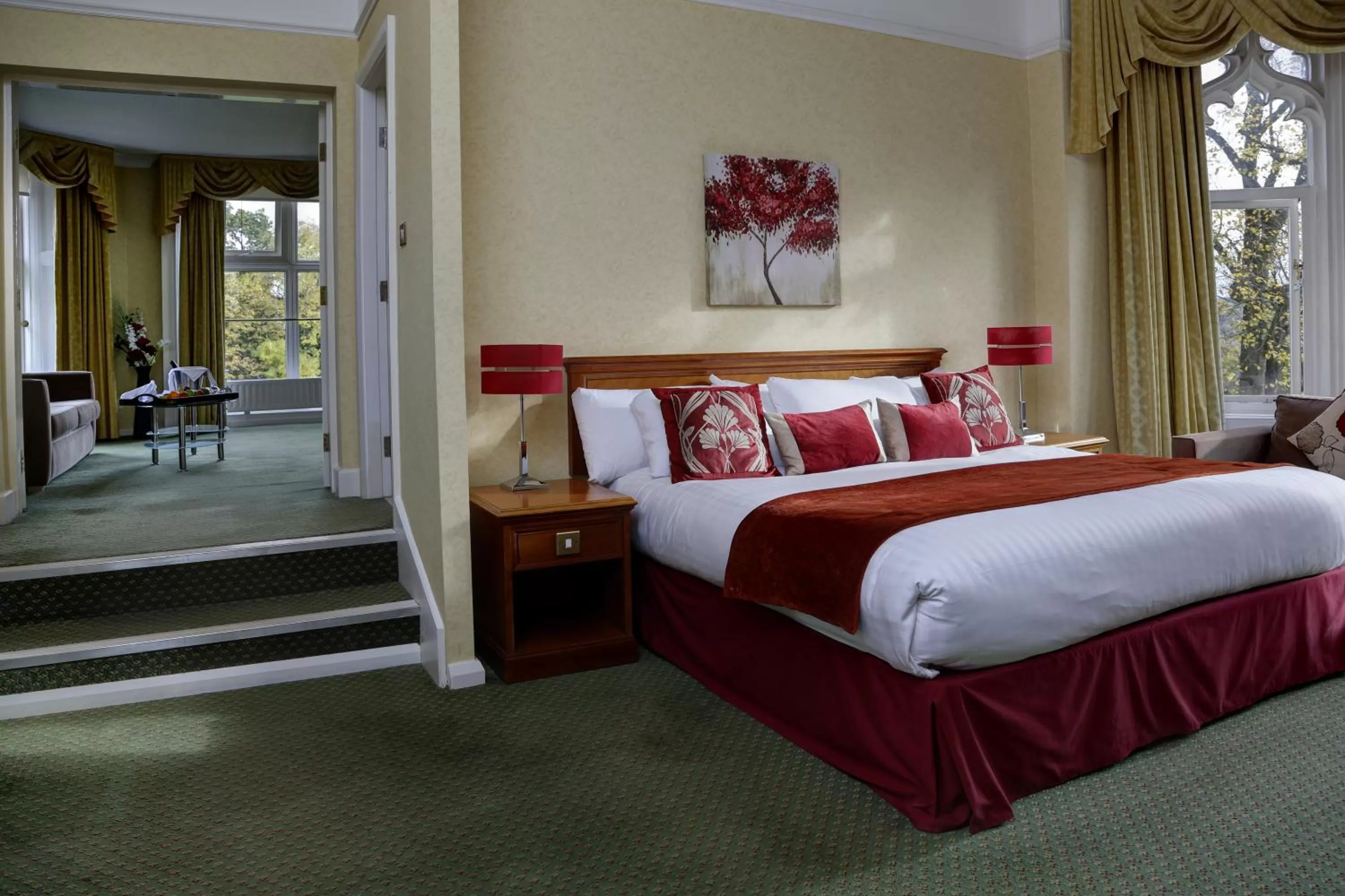 Bedroom, Bed in Mercure Sheffield Kenwood Hall & Spa
