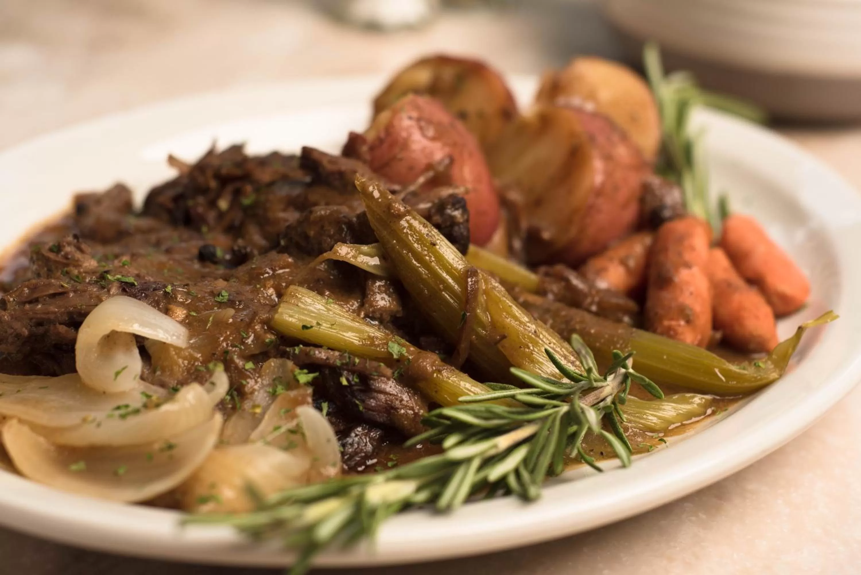 Food close-up in The Landing Hotel