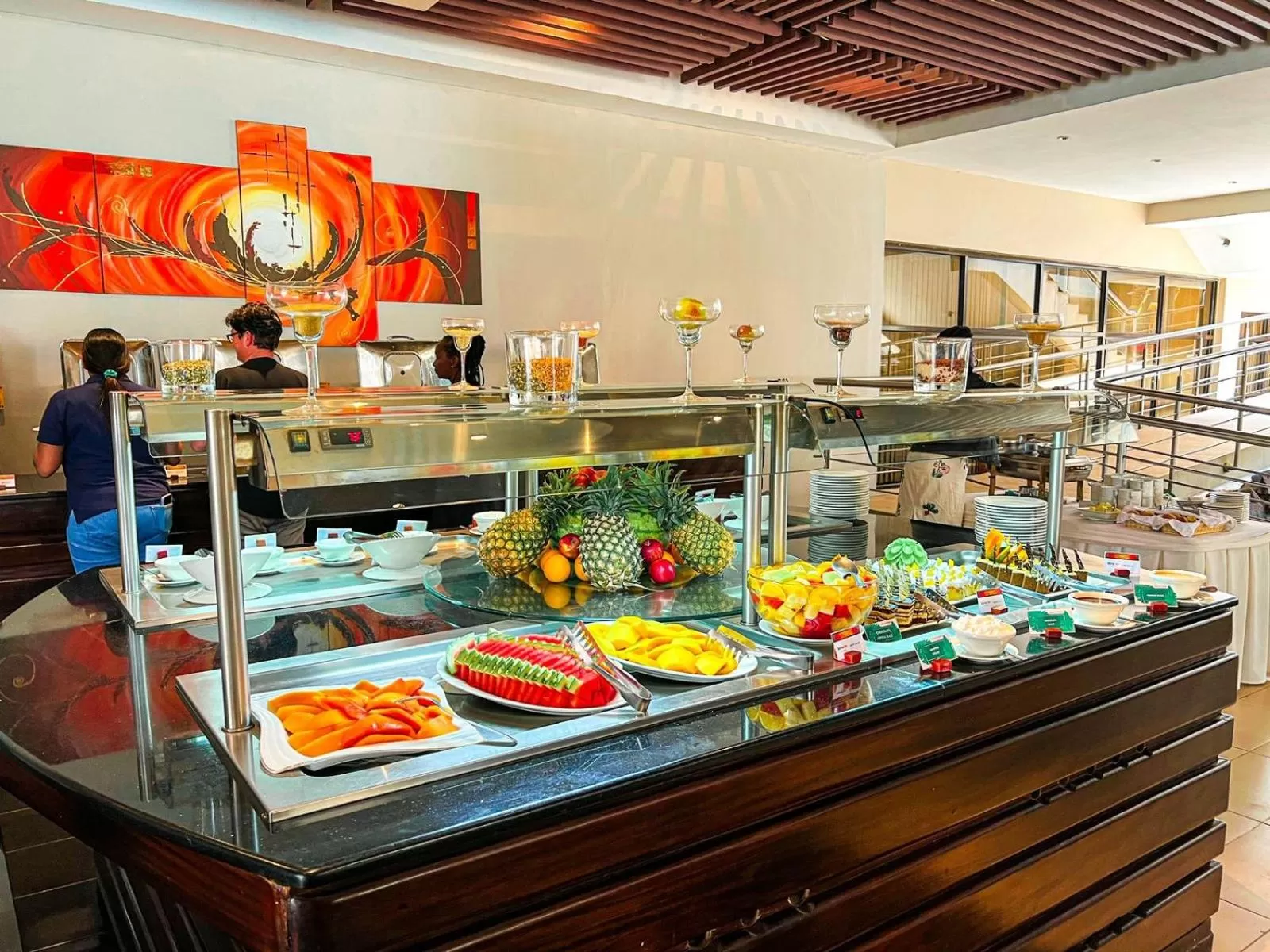 Buffet breakfast in Boma Inn Eldoret