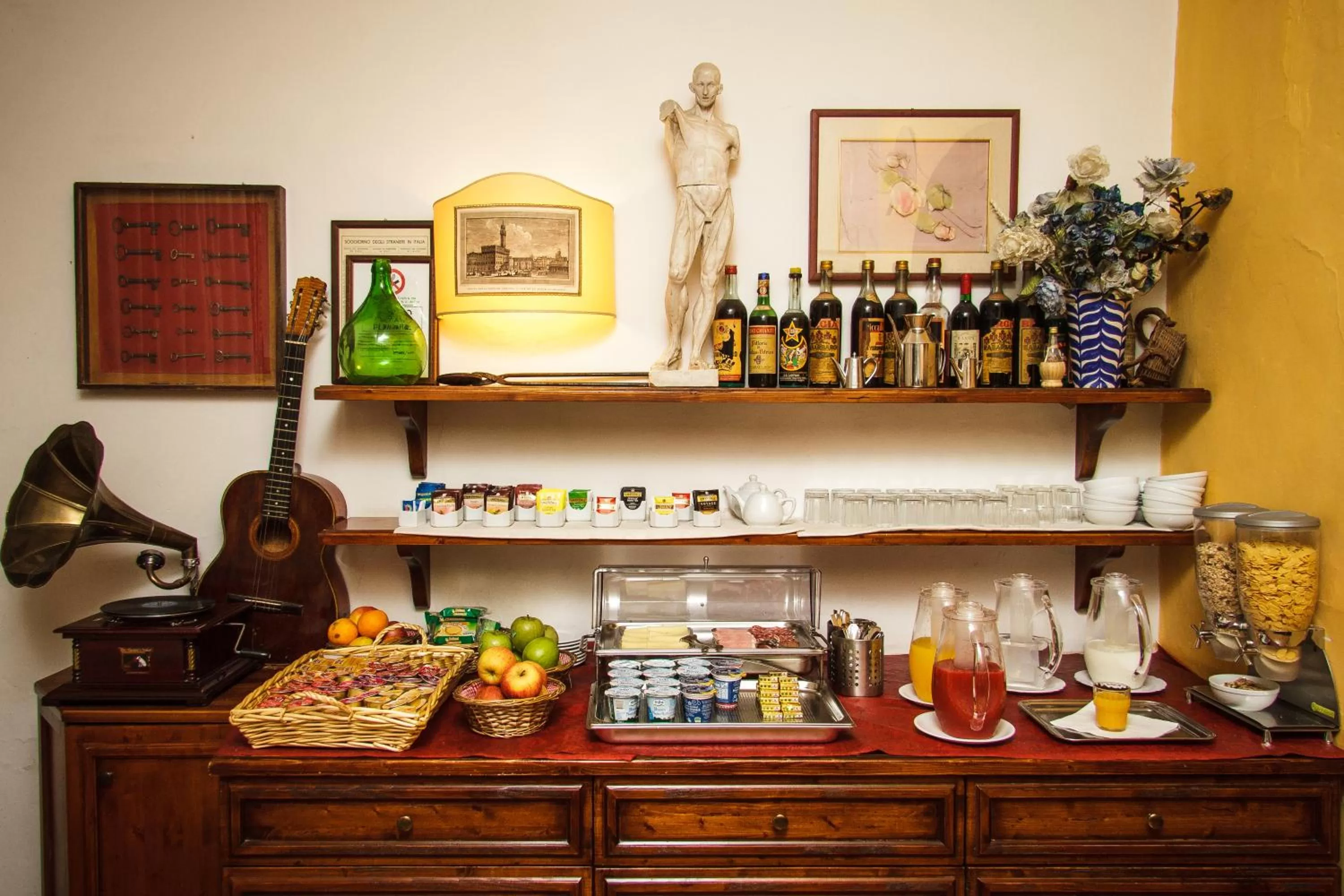 Continental breakfast in Hotel Nizza