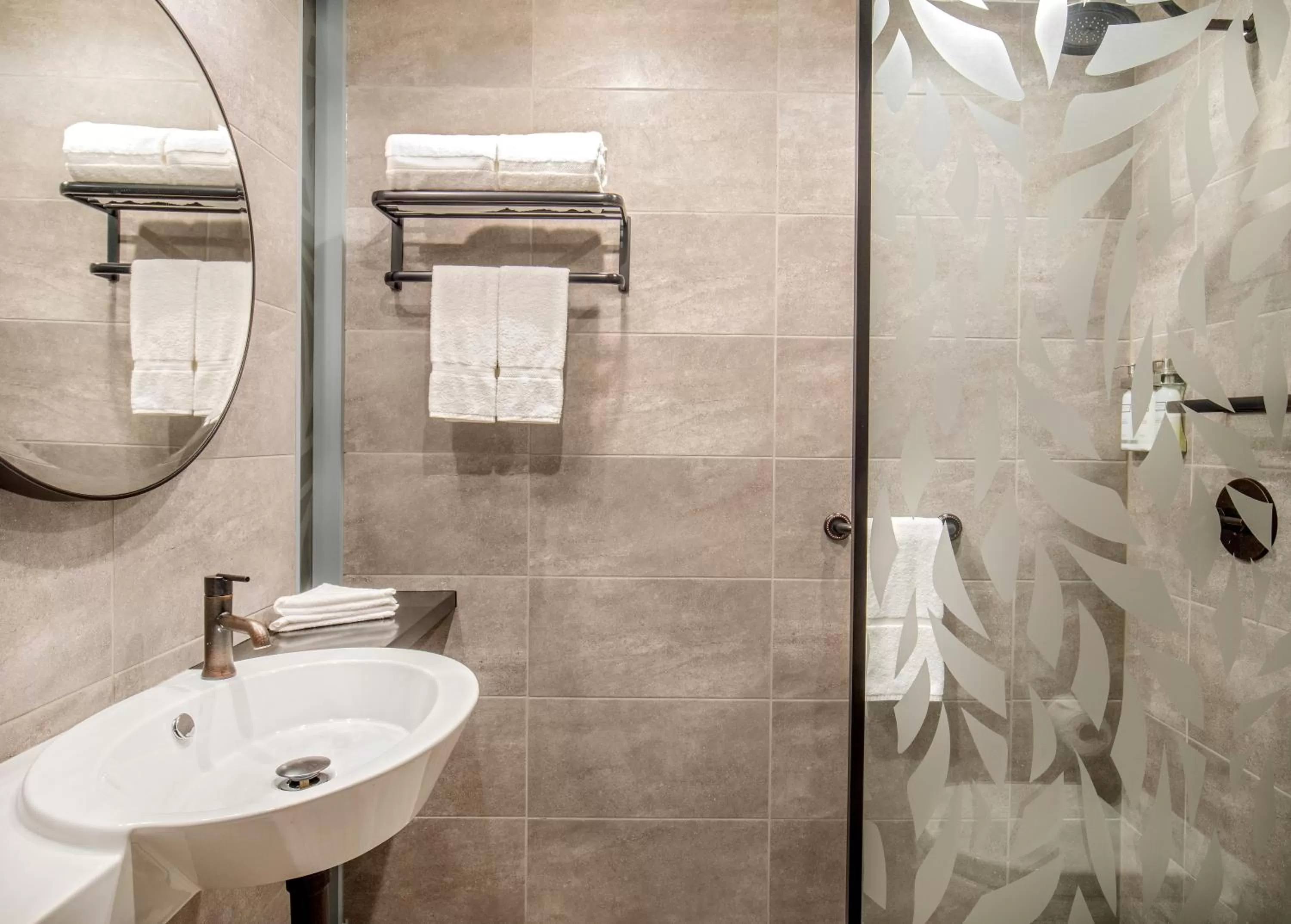 Shower in Hotel 1868