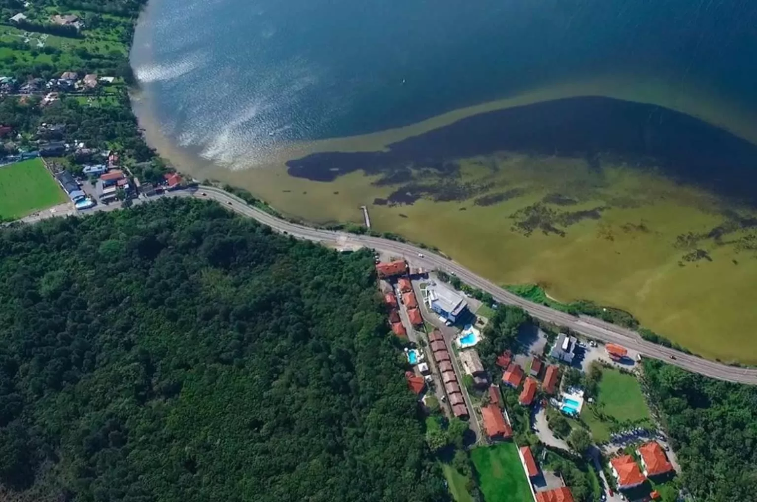 Bird's eye view in Pousada Dunasol Floripa