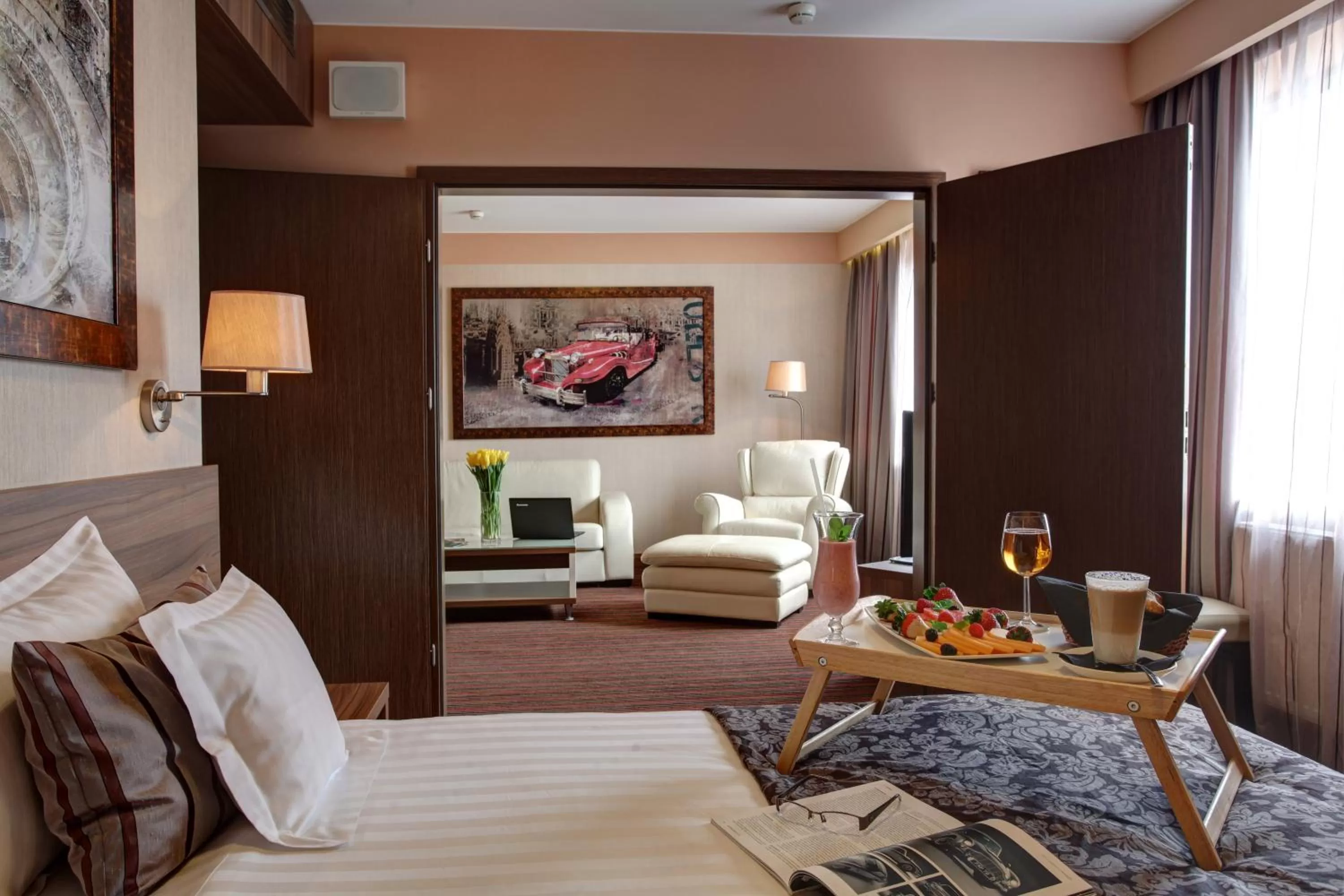 Photo of the whole room, Bed in Haston City Hotel