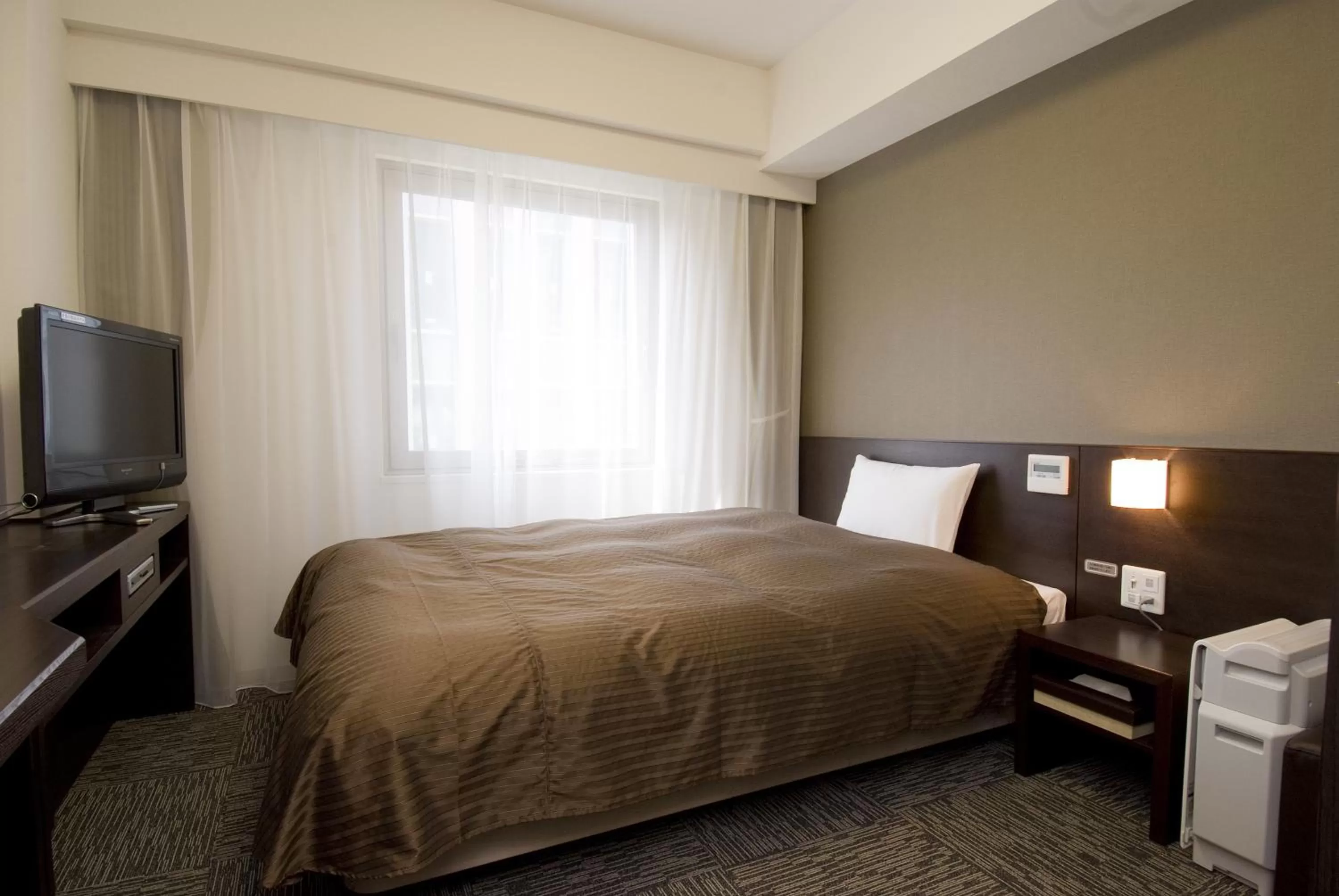 Photo of the whole room, Bed in Dormy Inn Hakata Gion