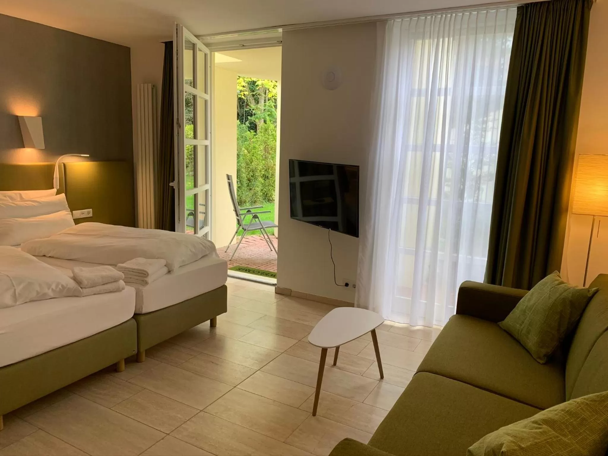 Bed in Park-Lodge Am Rohrbusch