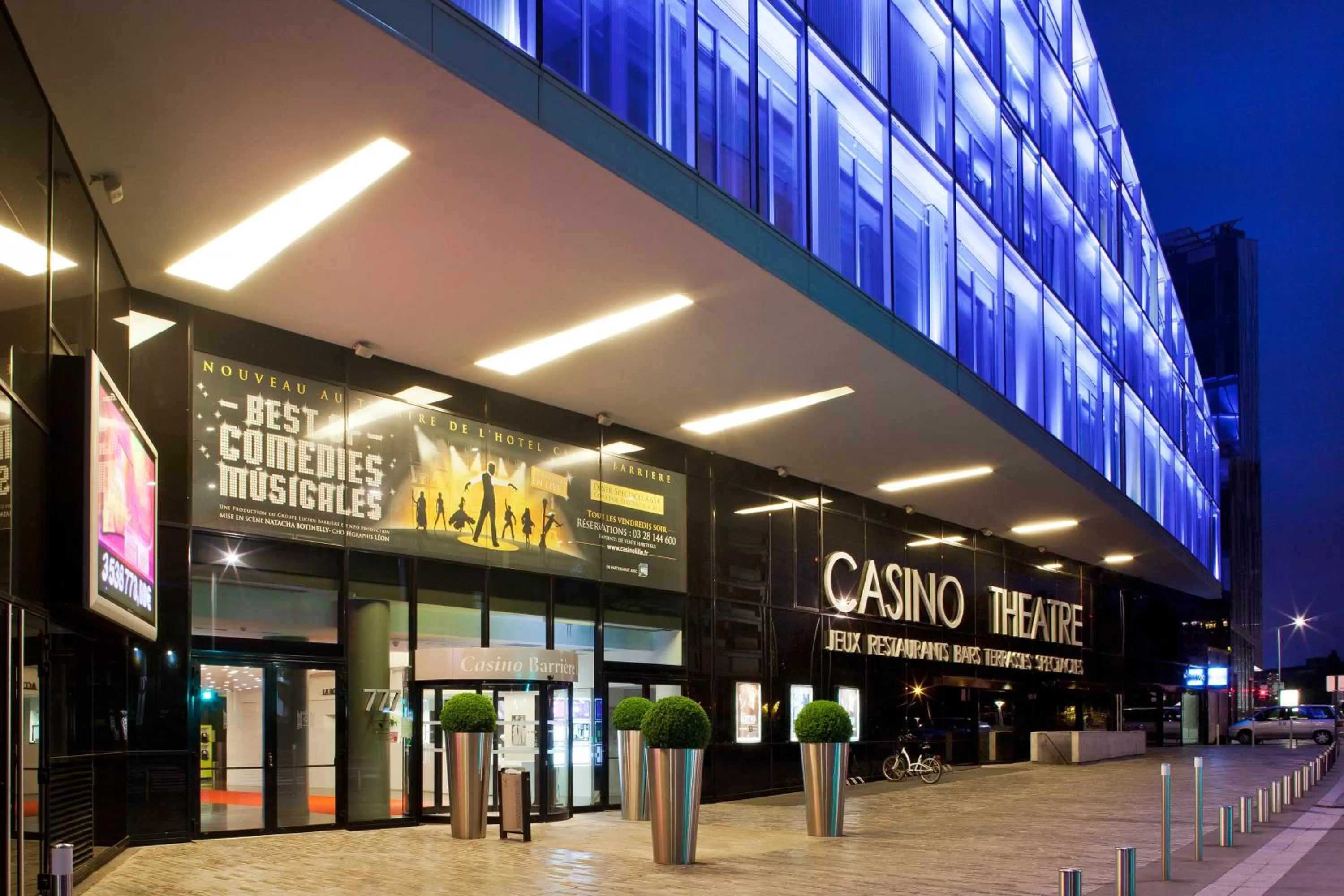 Facade/entrance in Hôtel Barrière Lille