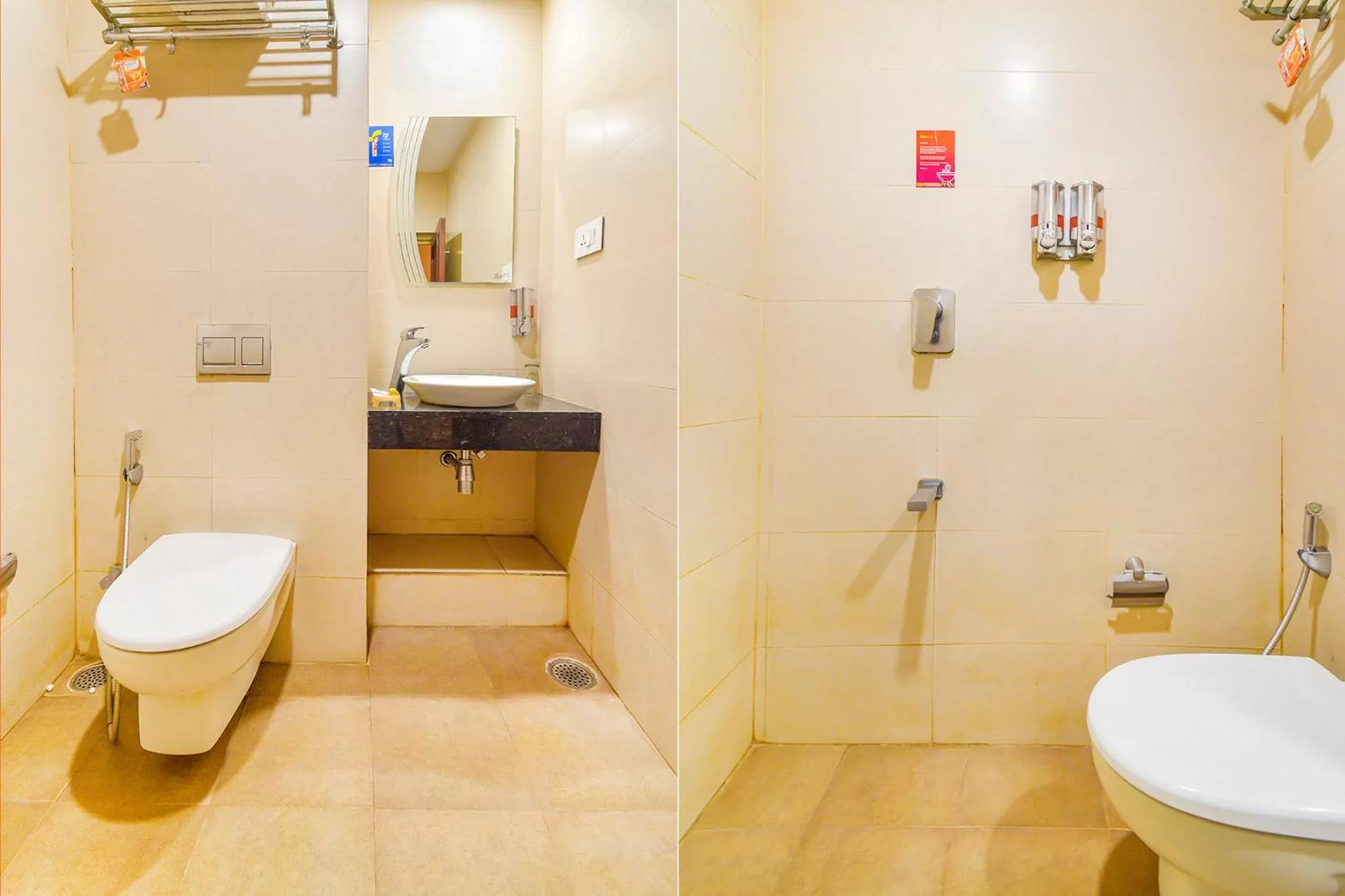 Bathroom in FabHotel Kinnera Comforts Railway Station