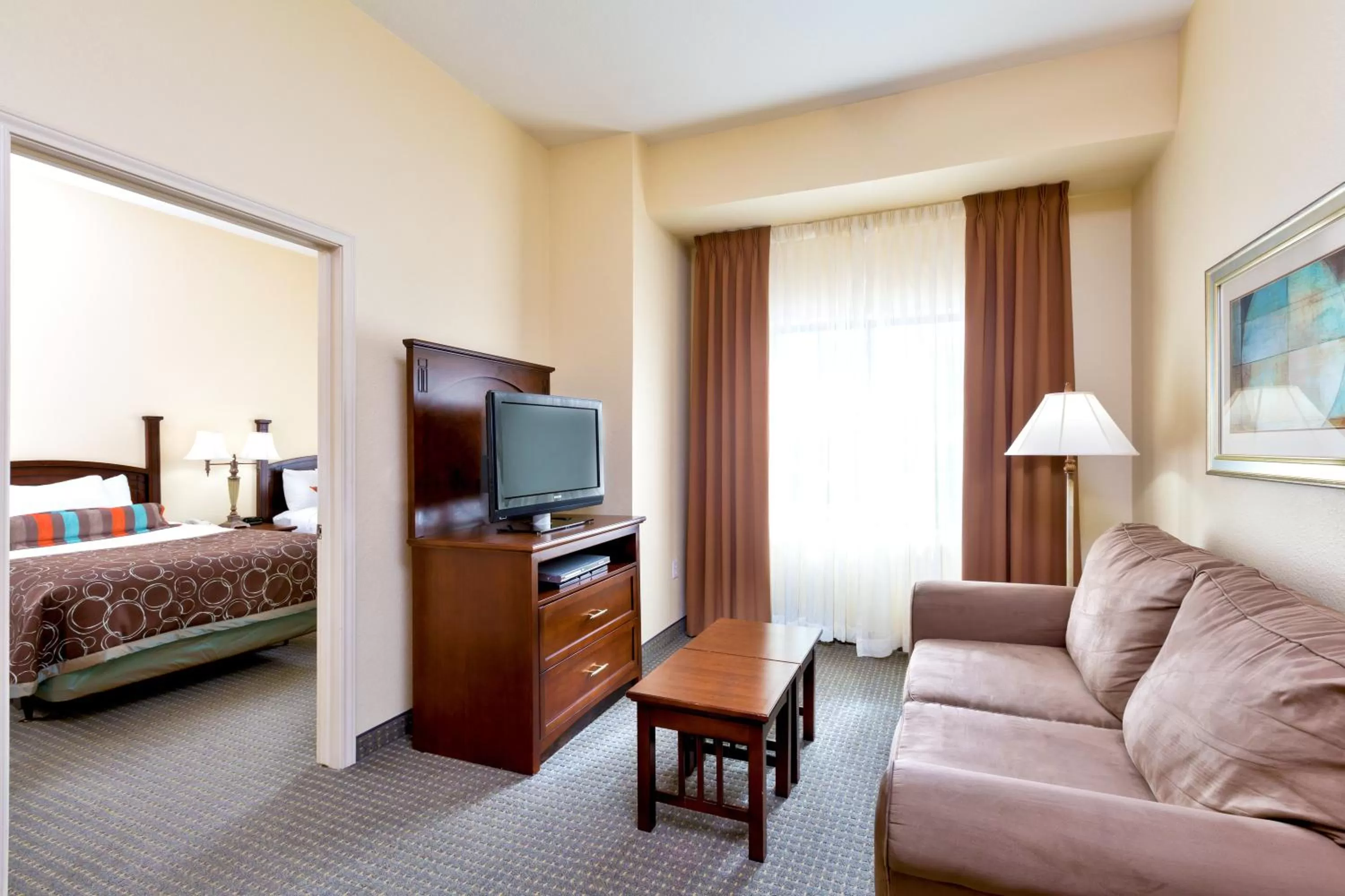 Photo of the whole room, Bed in Staybridge Suites McAllen by IHG