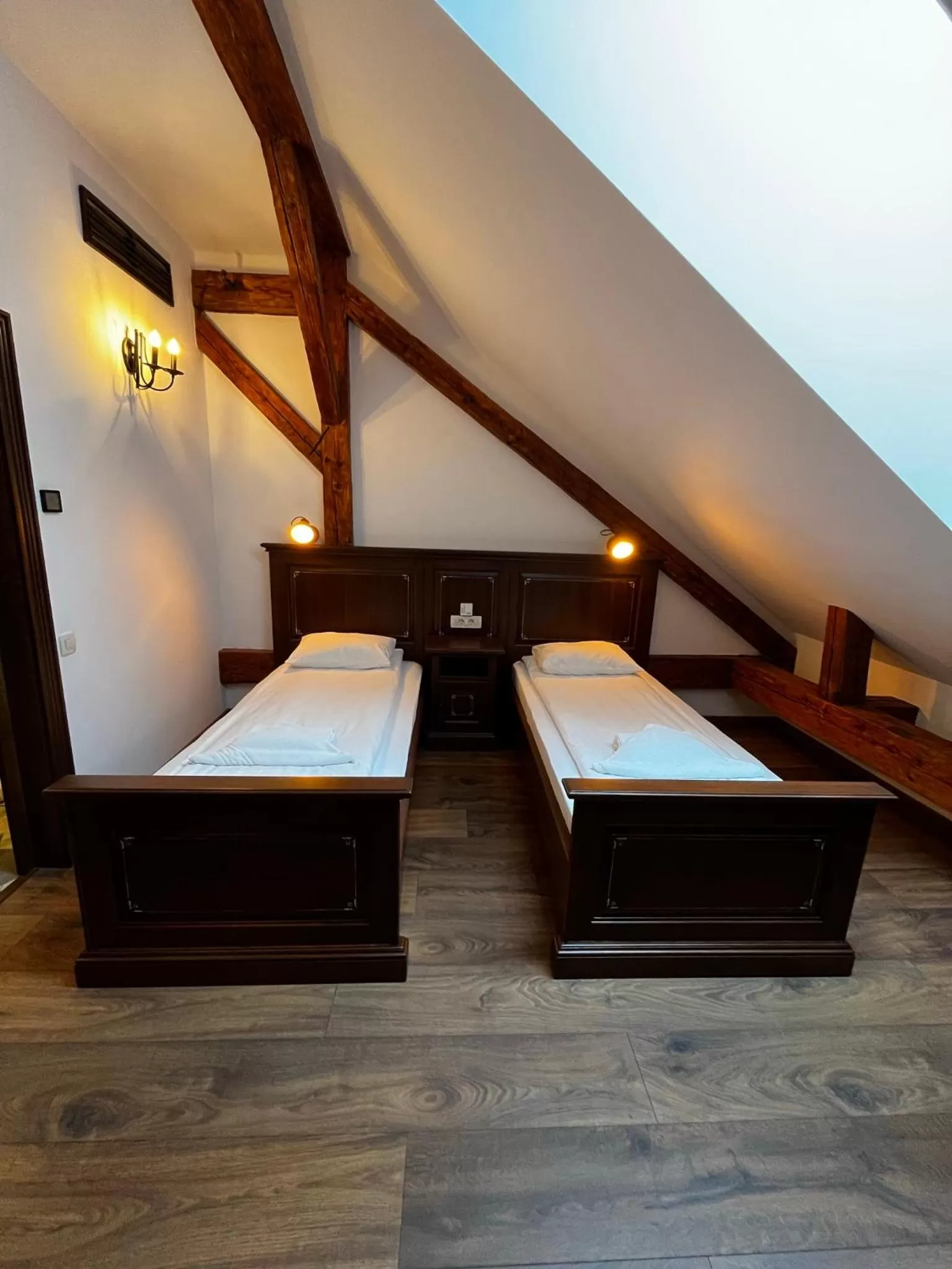 Bed in HOTEL BOUTIQUE CASA CHITIC -HOTEL AND RESTAURANT Str Johann Gott nr7