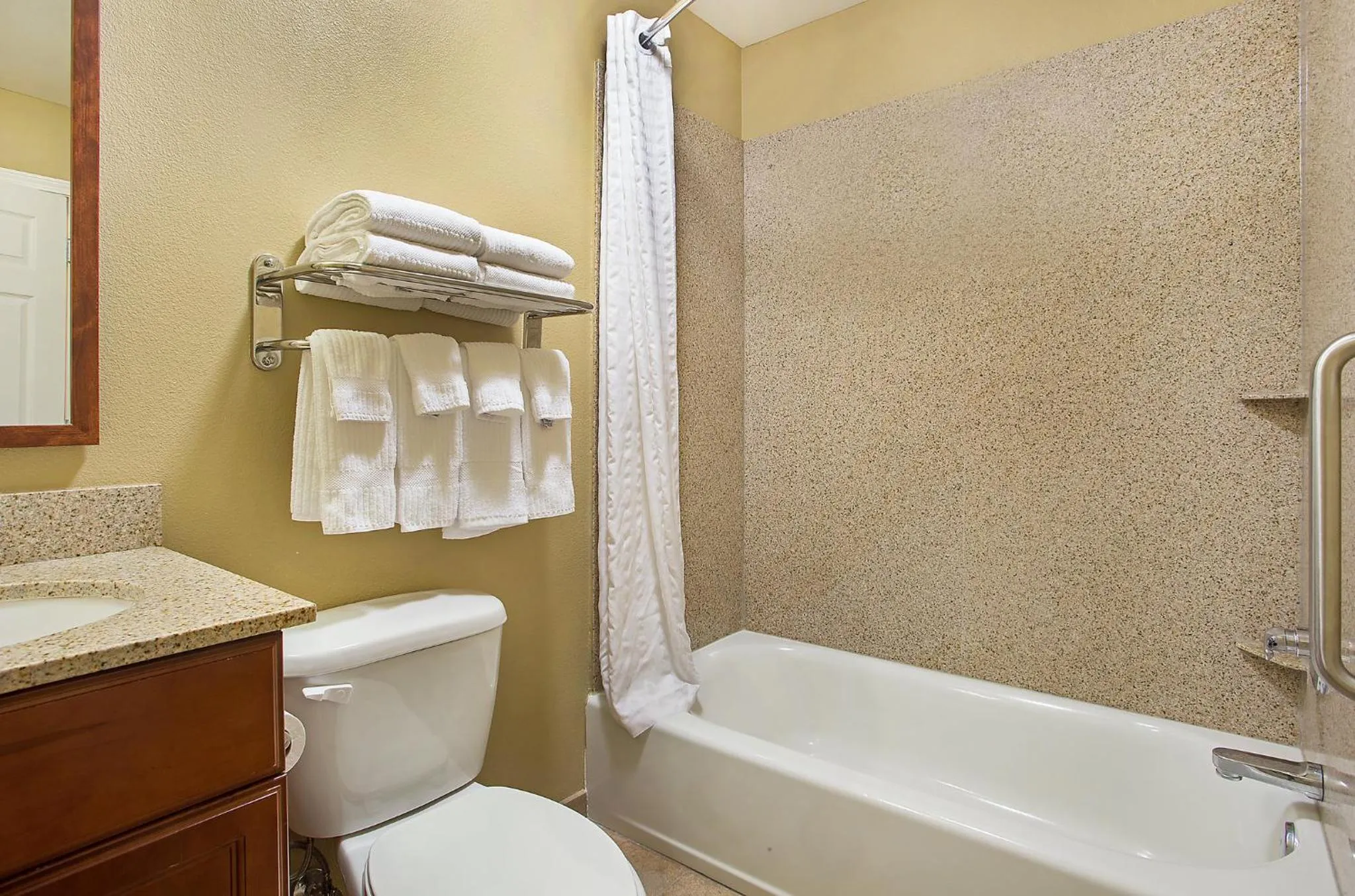 Bathroom in Candlewood Suites Tuscaloosa by IHG