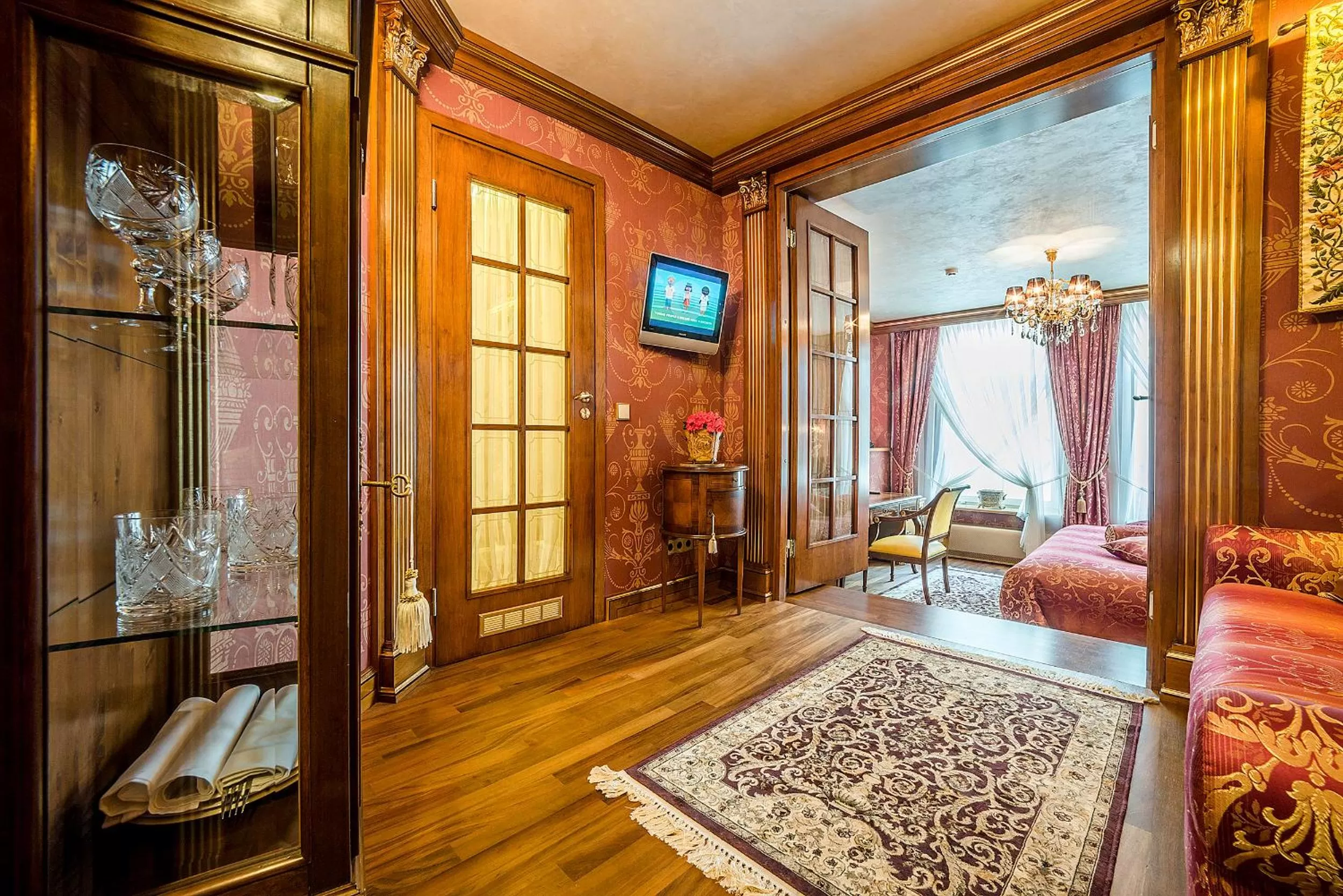 Photo of the whole room, Bed in Imperial Hotel & Restaurant