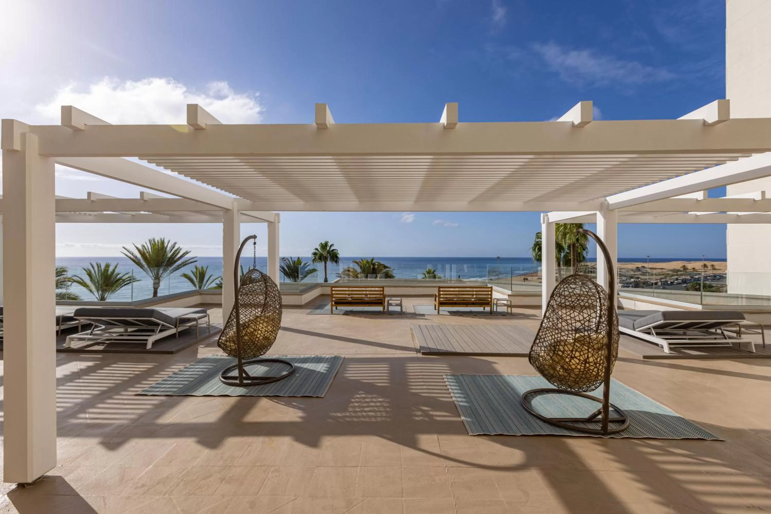 Balcony/Terrace in Corallium Dunamar by Lopesan Hotels - Adults Only