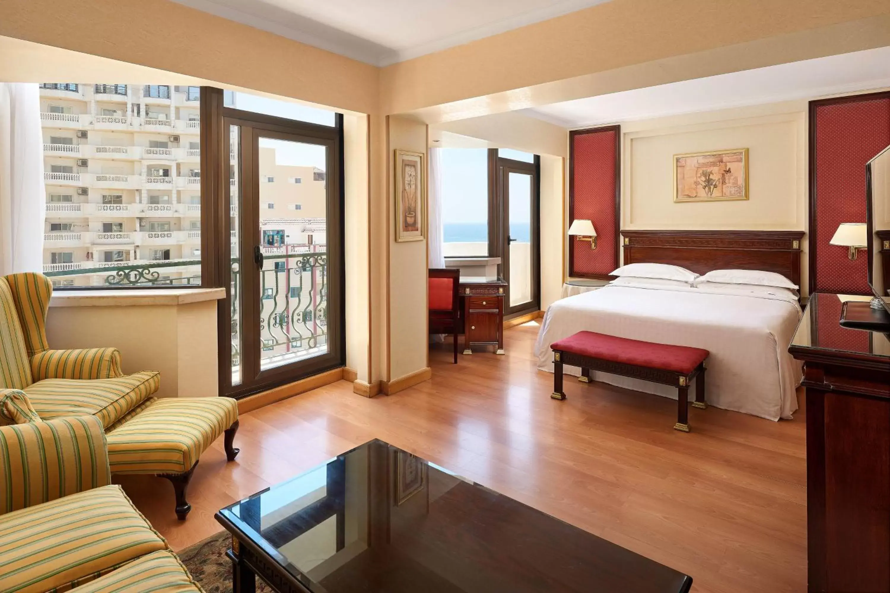 Hospitality Suite, 1 Queen, City view, High floor, Balcony in Sheraton Montazah Hotel Hospitality Suite, 1 Queen, City view, High floor, Balcony in Sheraton Montazah Hotel