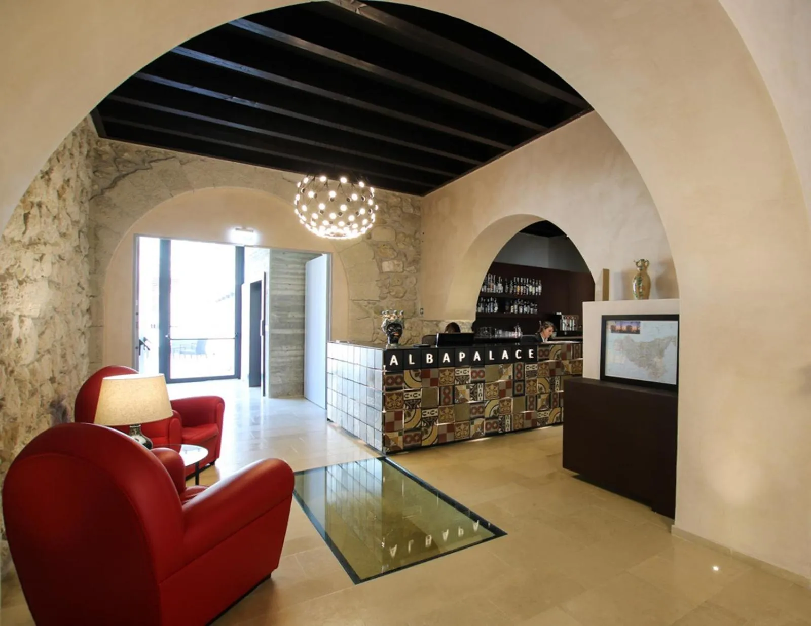 Lobby or reception in Alba Palace Hotel