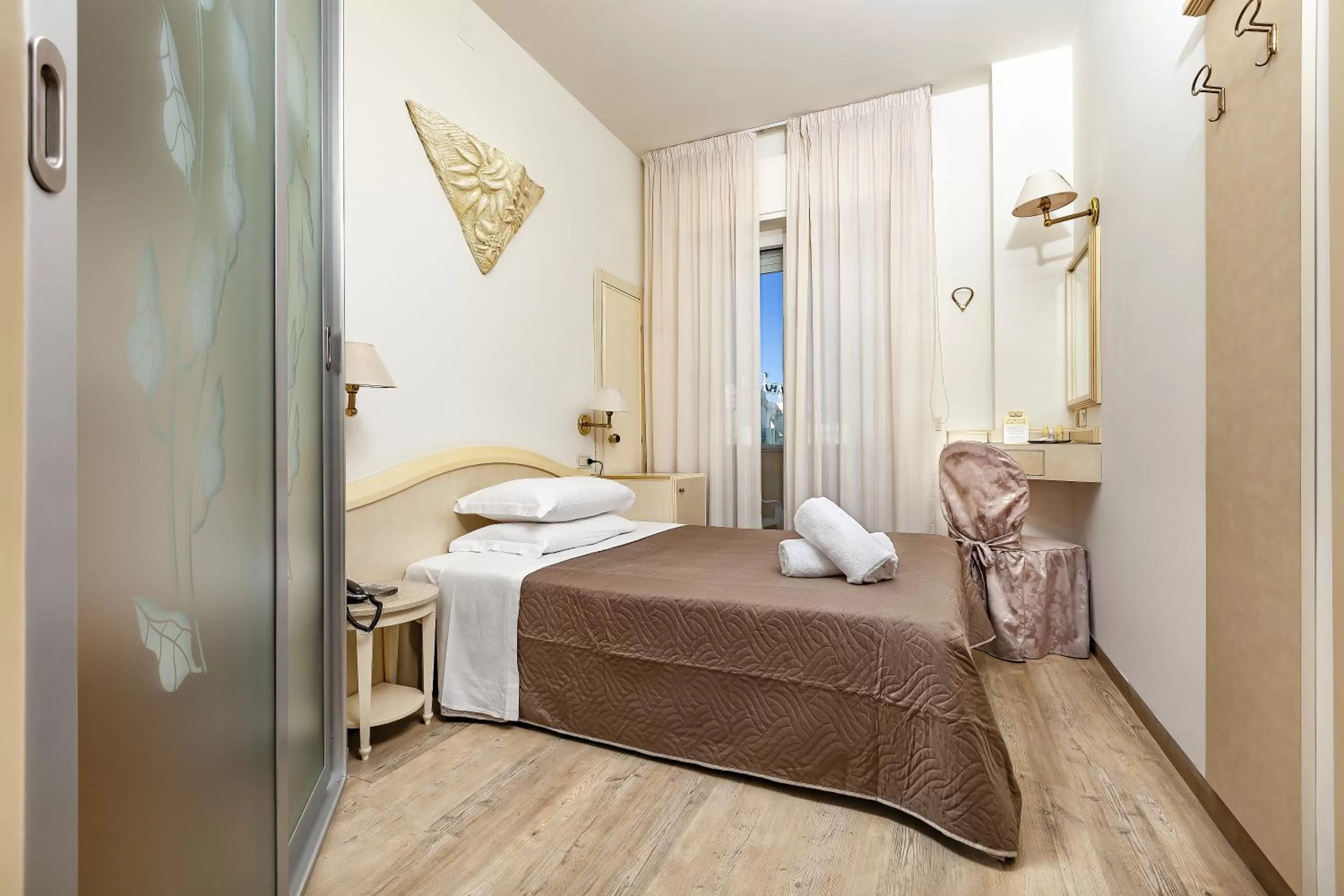 Bed in Ariminum Hotel