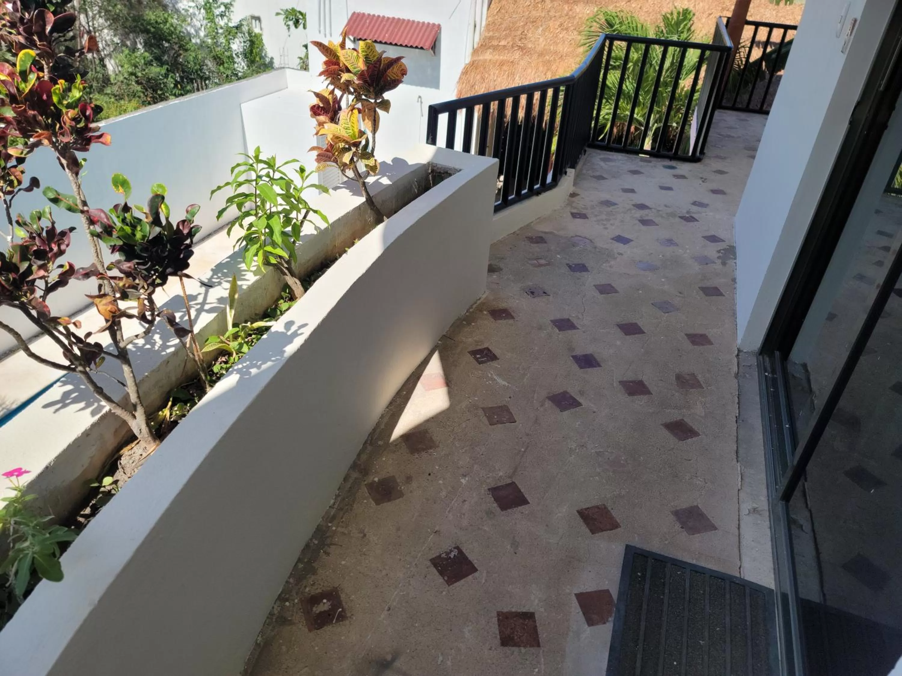 Balcony/Terrace in hotel stella maris tulum