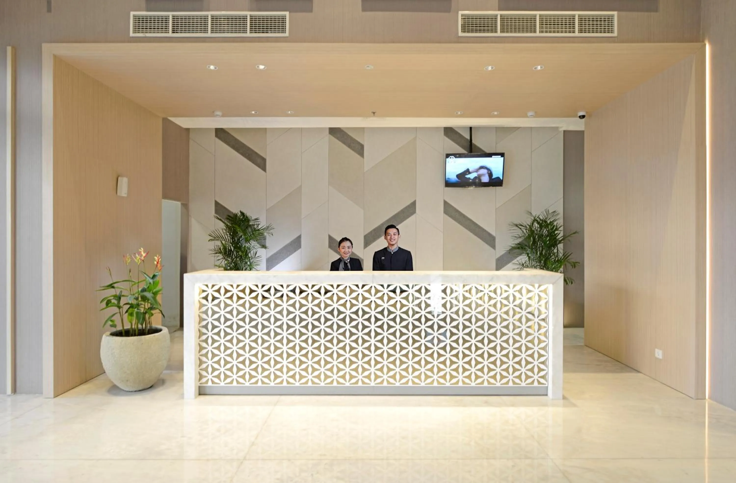 Lobby or reception in Midtown Residence Surabaya