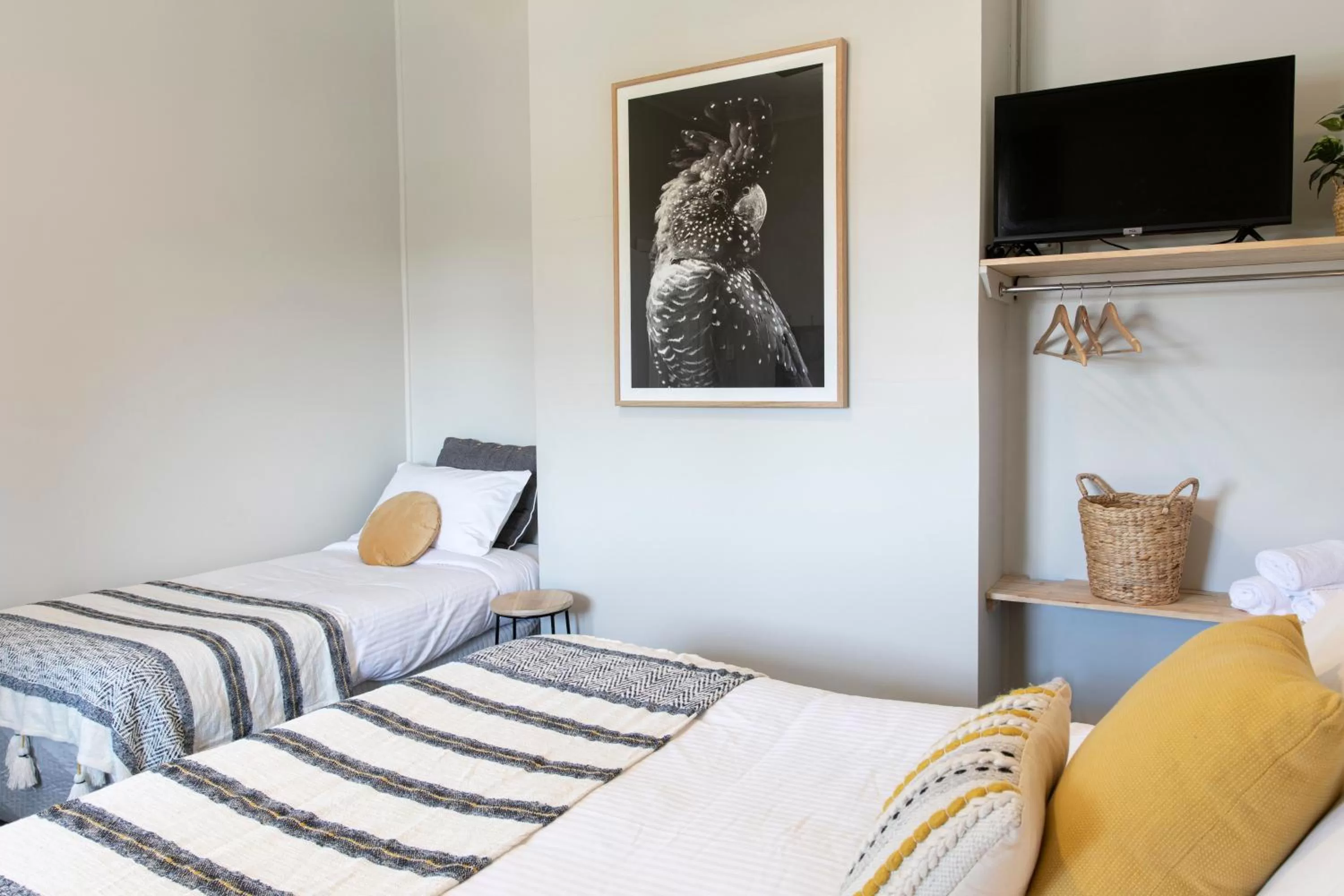 Bed in Robertson Public House and Kitchen