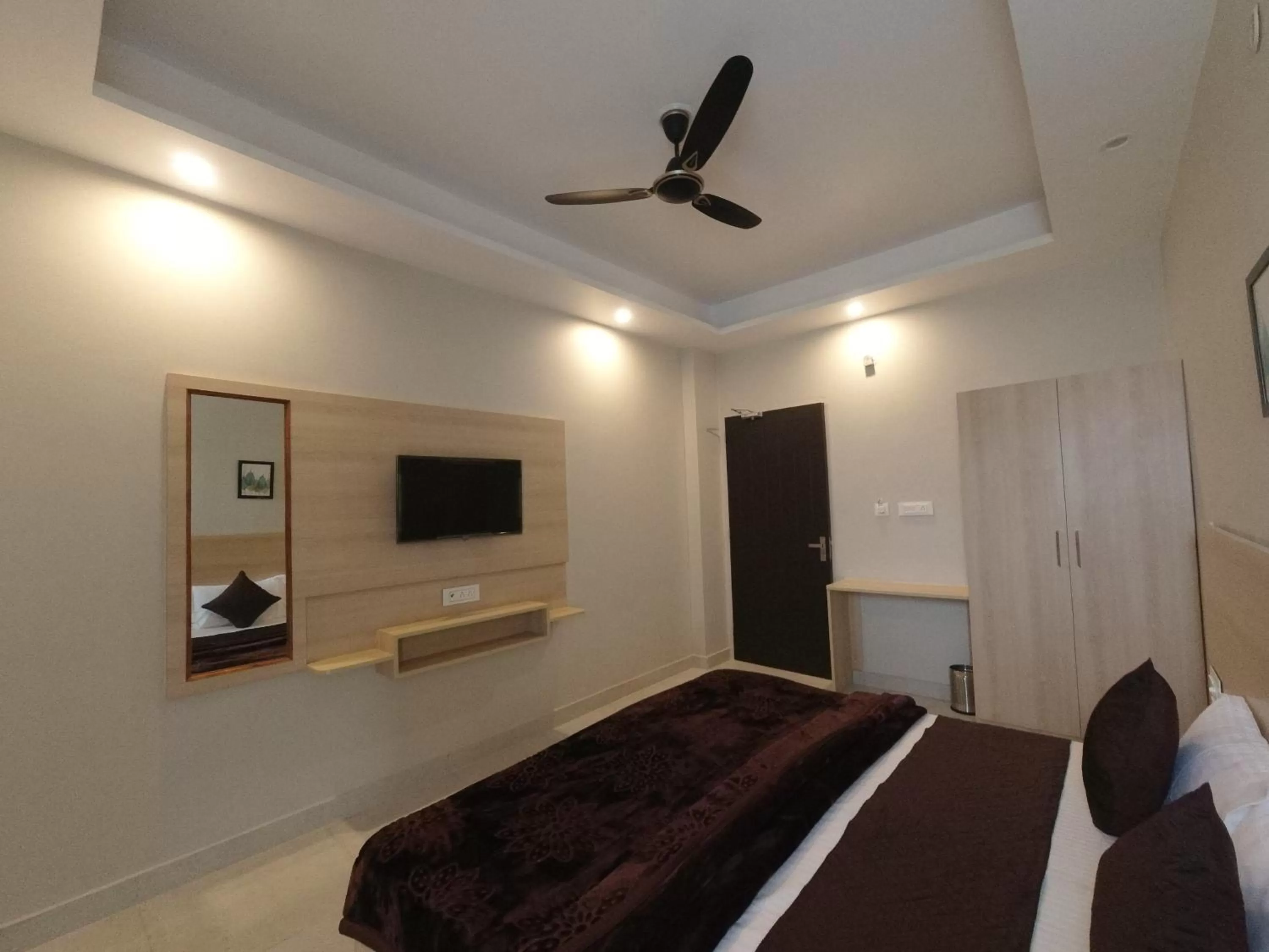 Bed in Punyah Residency Rishikesh