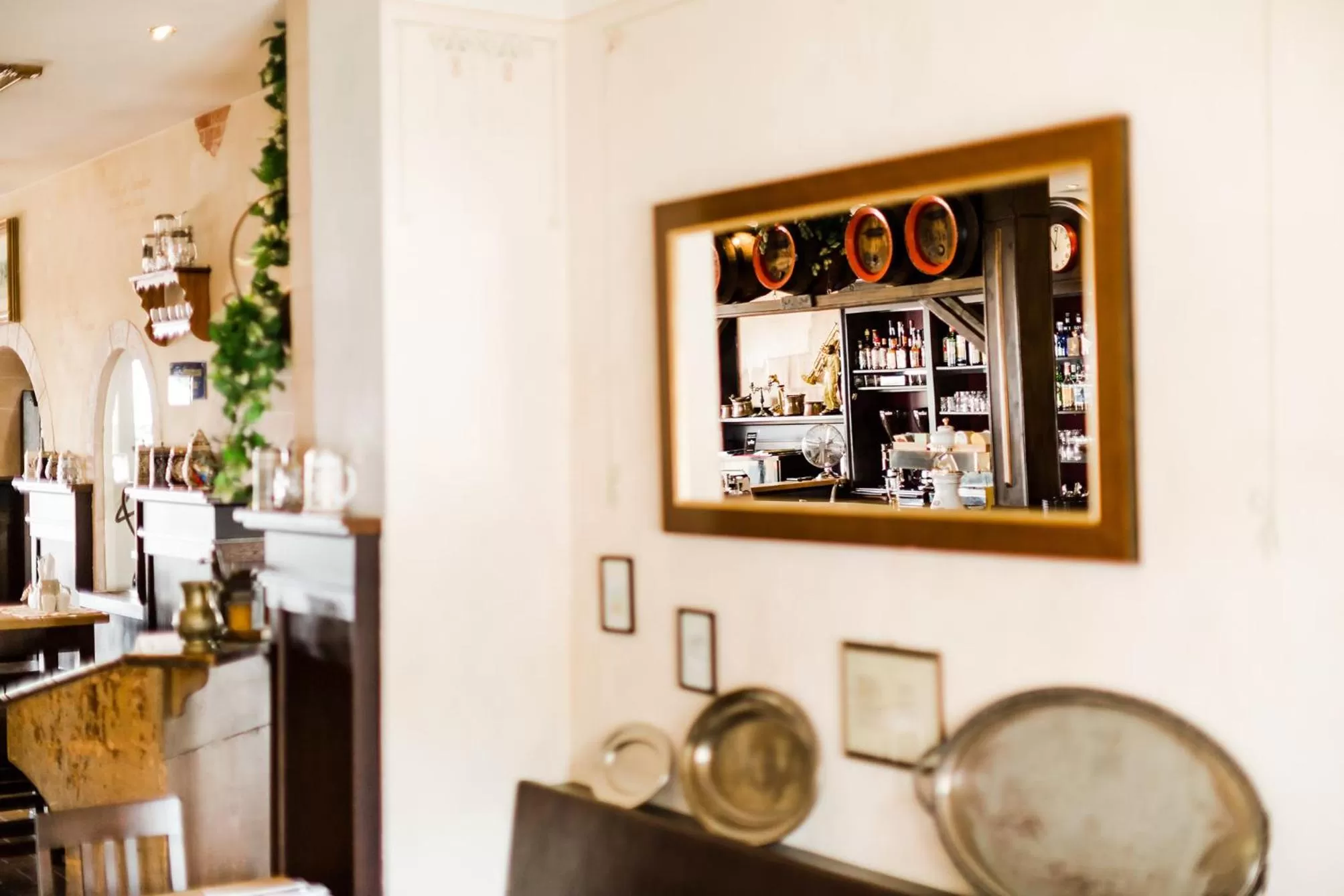 Restaurant/places to eat in Parkhotel Krone