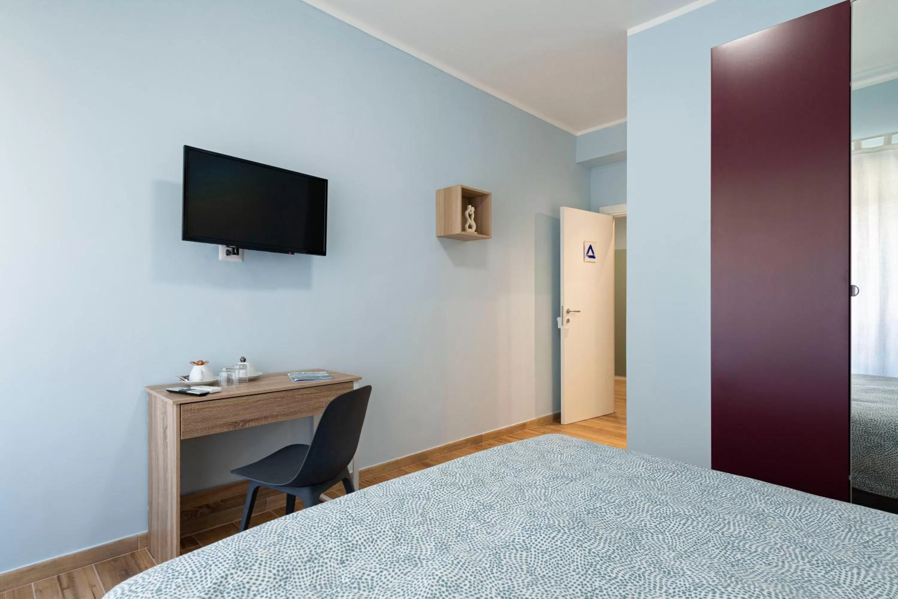 Bedroom, Bed in RomeCookSea Guest House