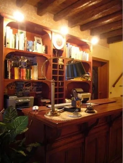 Lobby or reception in Albergo La Meridiana