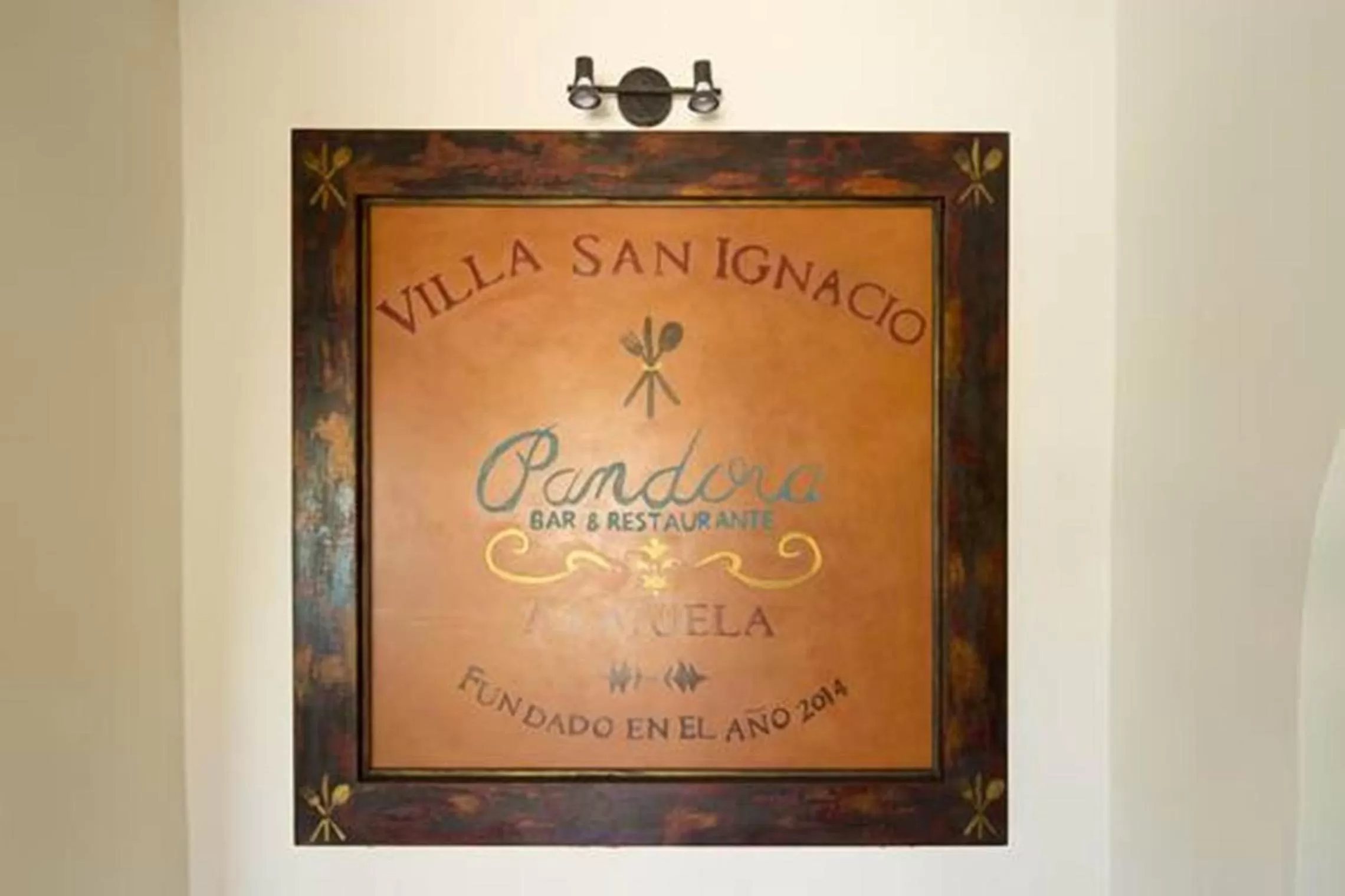 Certificate/Award in Villa San Ignacio