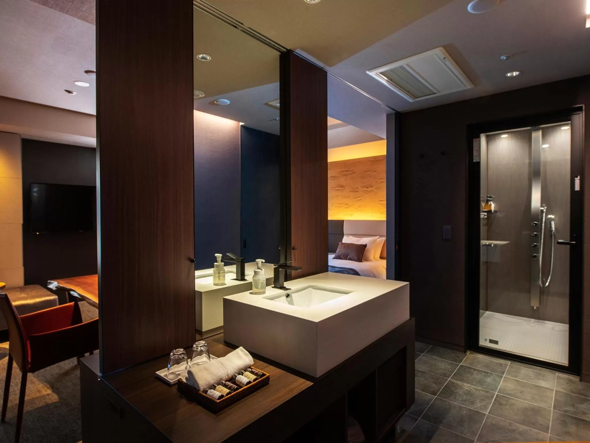 Photo of the whole room in Tokyu Stay Kyoto Sakaiza Shijo Kawaramachi