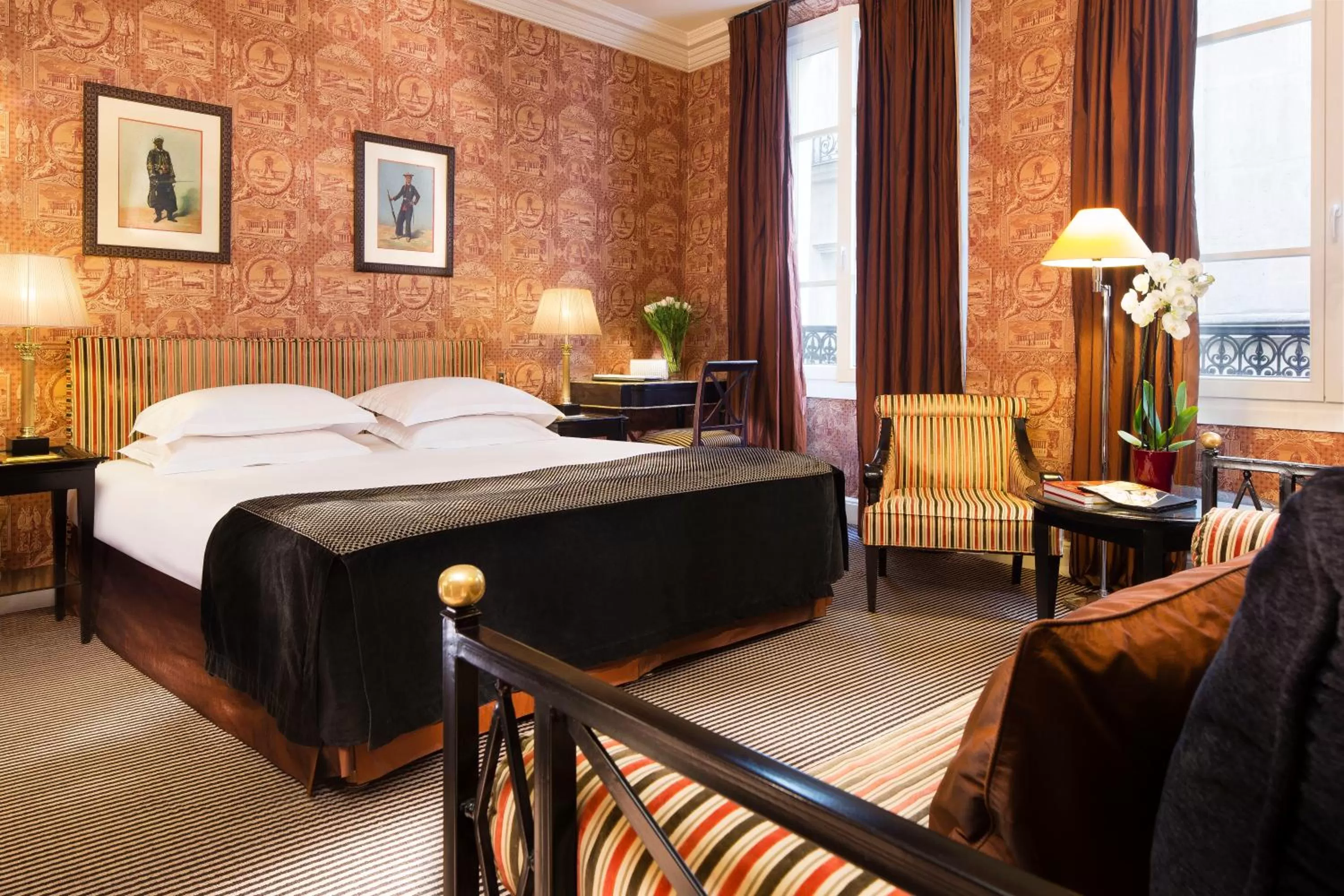 Photo of the whole room, Bed in Hotel La Villa d'Estrées - Saint-Germain