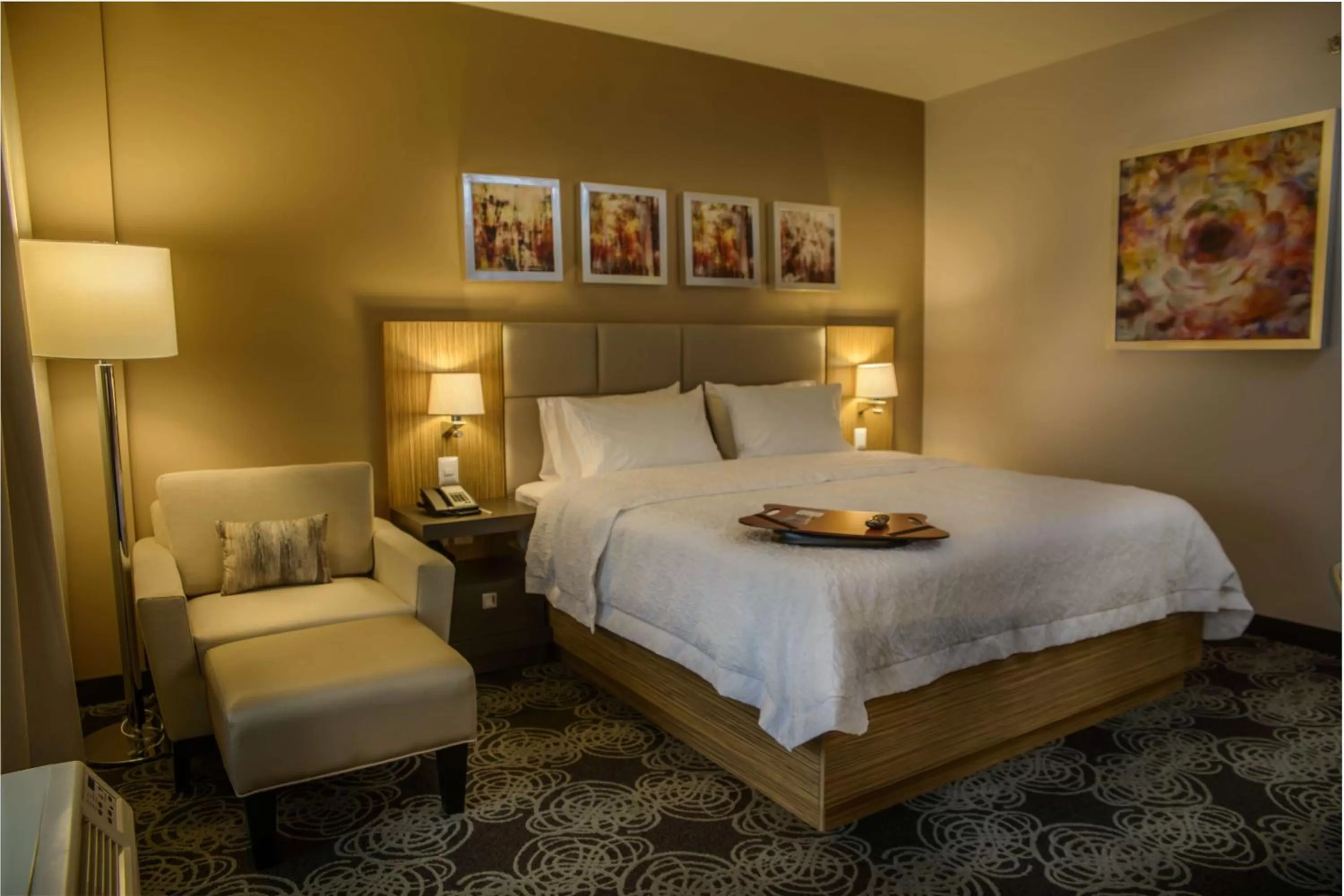 Bed in Hampton Inn Zacatecas