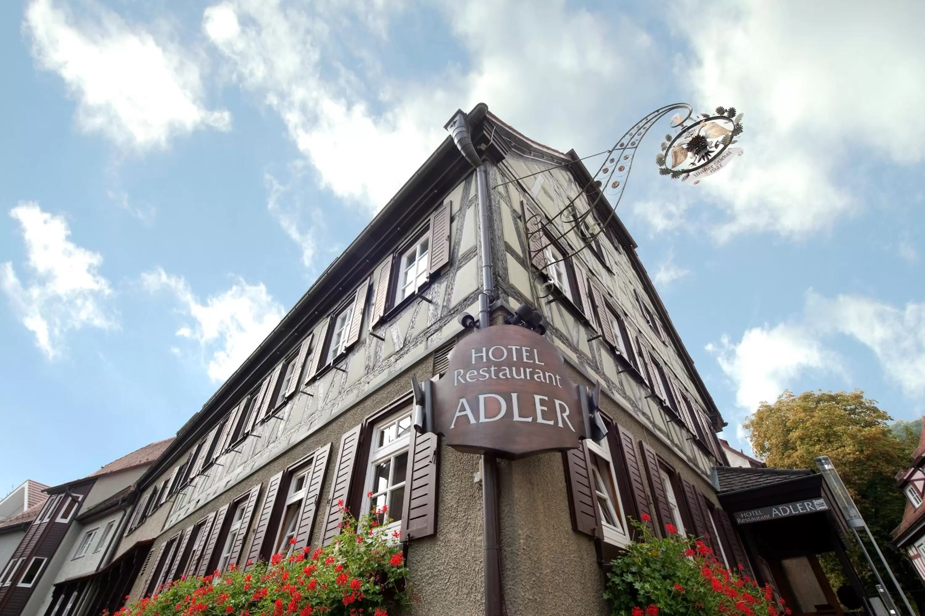 Facade/entrance in Hotel Adler