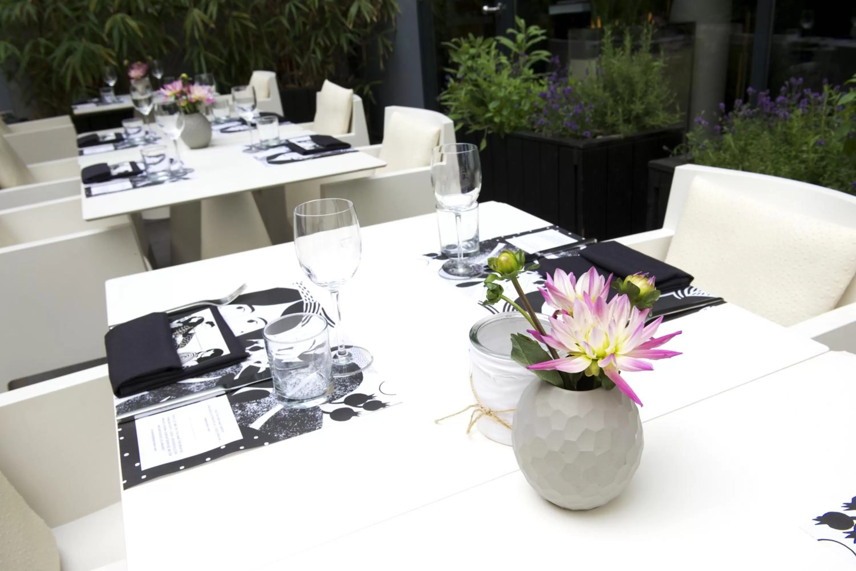 Patio in Hotel Q! Berlin