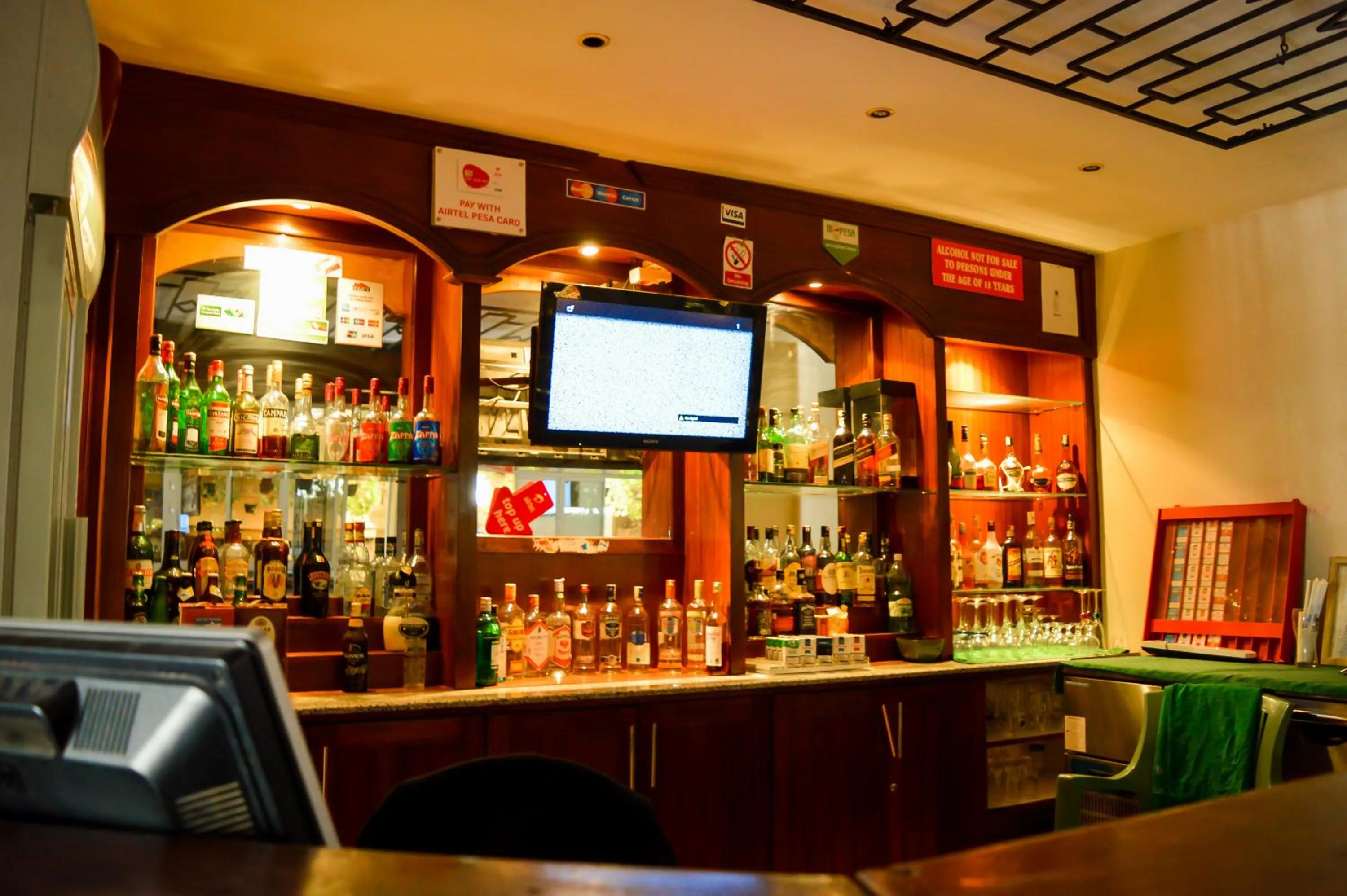 Lounge or bar in Anthena Hotel