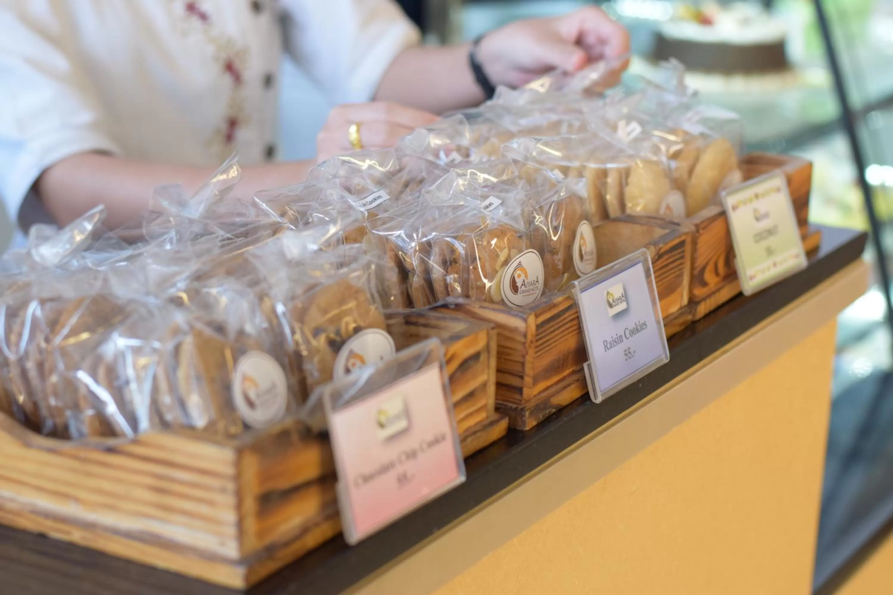 Food close-up in Aiyara Grand Hotel